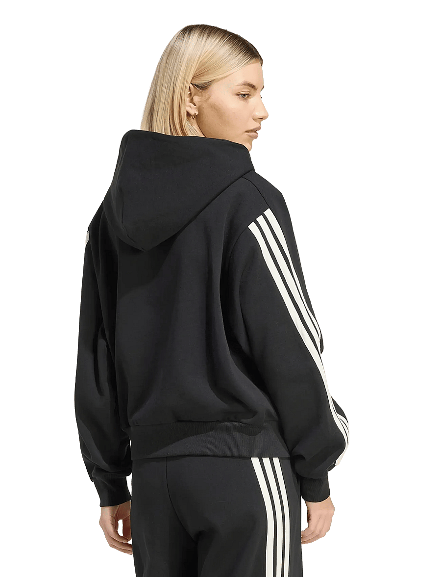 adidas Sportswear - W AK 3S FZ HD - overdele - black/owhite - 5