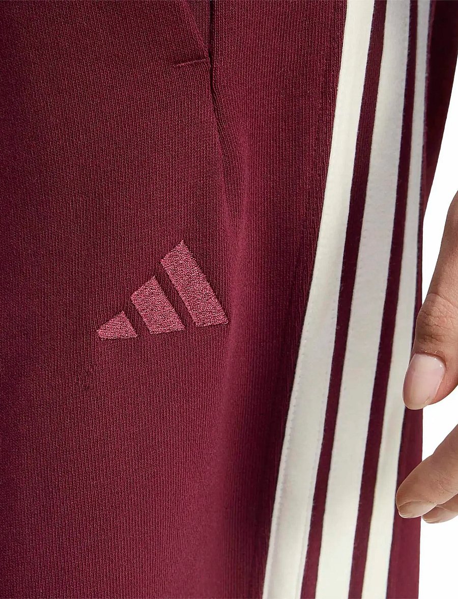 adidas Sportswear - W AK 3S WD PT - träningsbyxor - maroon/owhite - 4