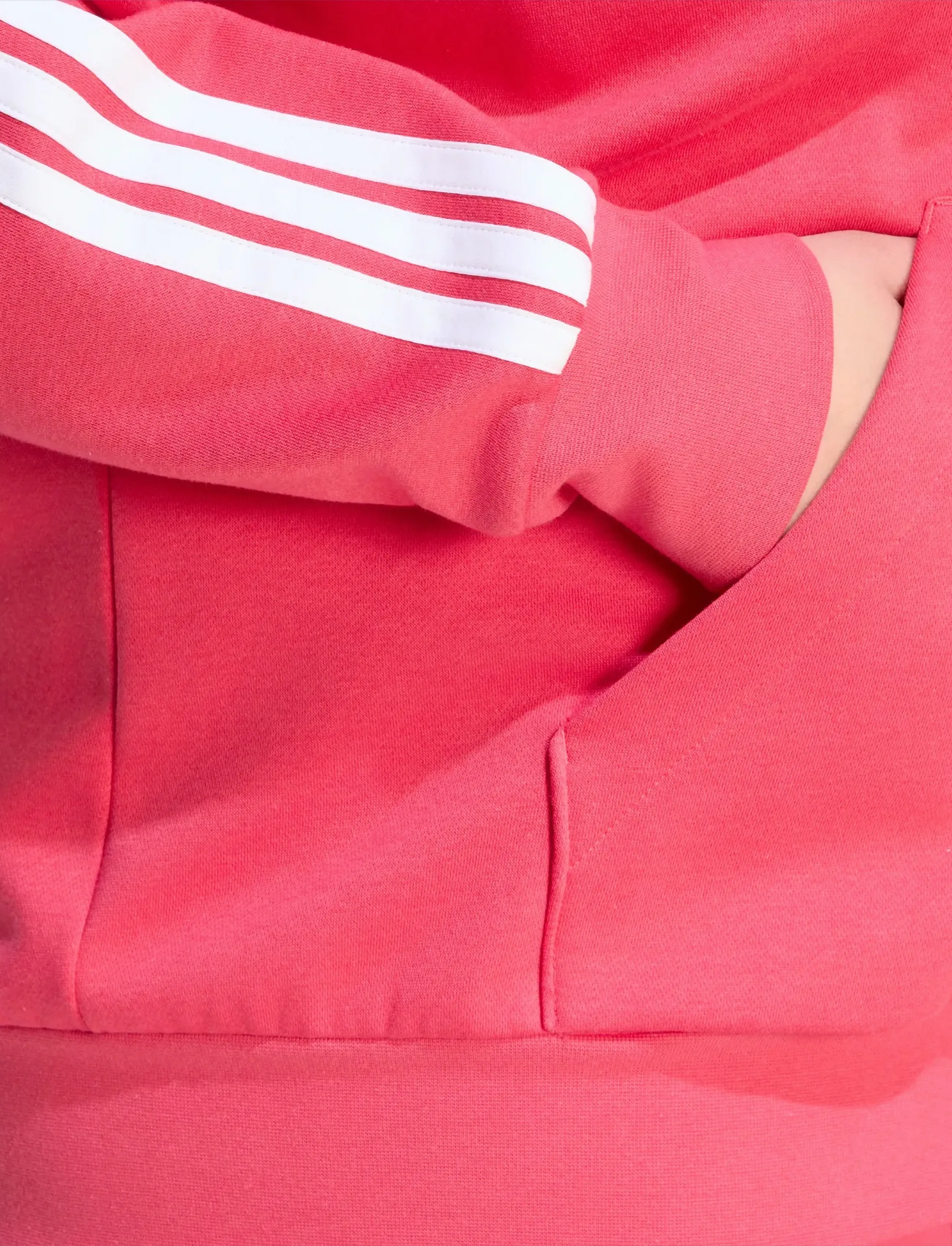 adidas Sportswear - W 3S FL FZ INC - huvtröjor - powpnk - 5