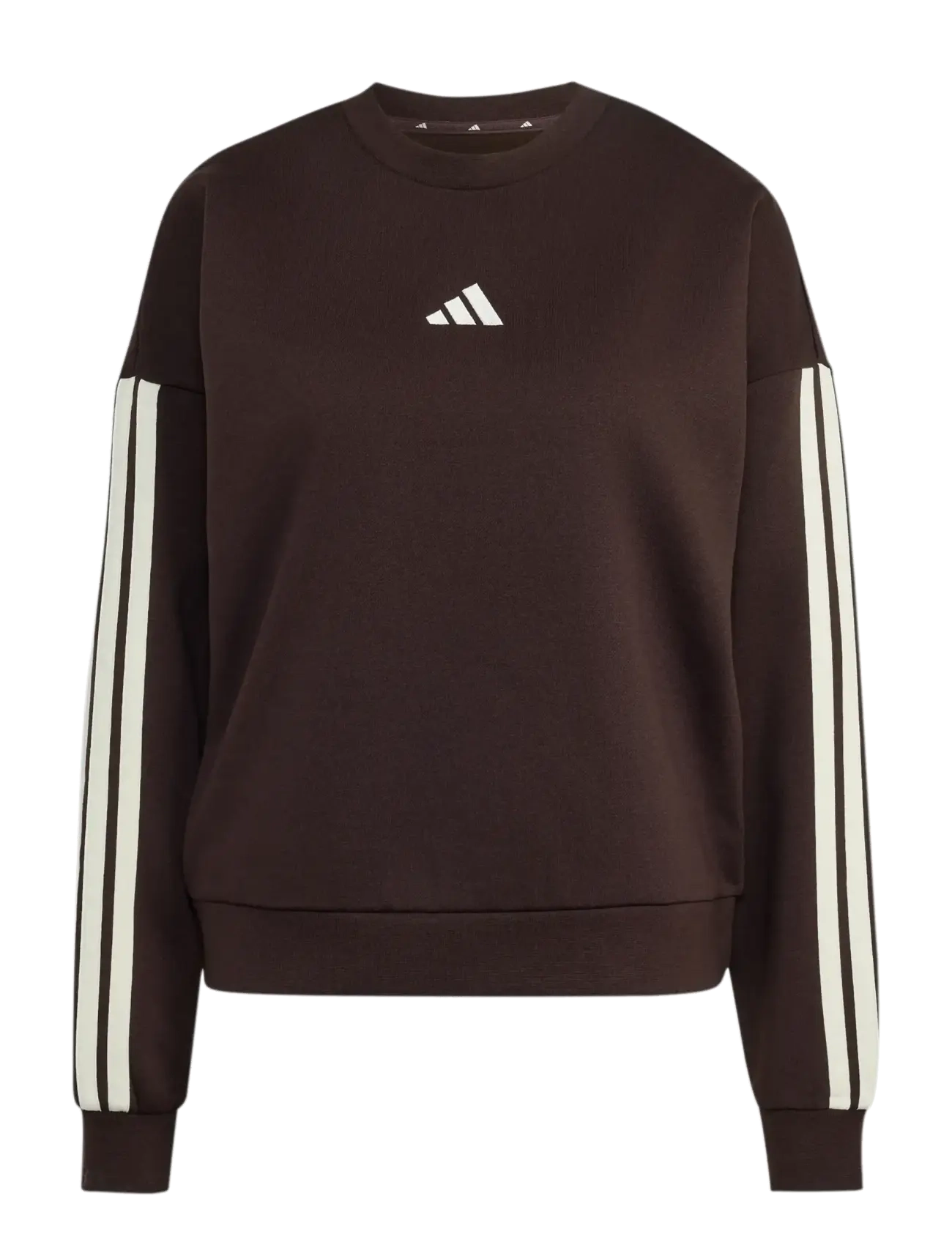 adidas Sportswear W 3S FL SWT - Sweats - AUCO/IVORY / brown