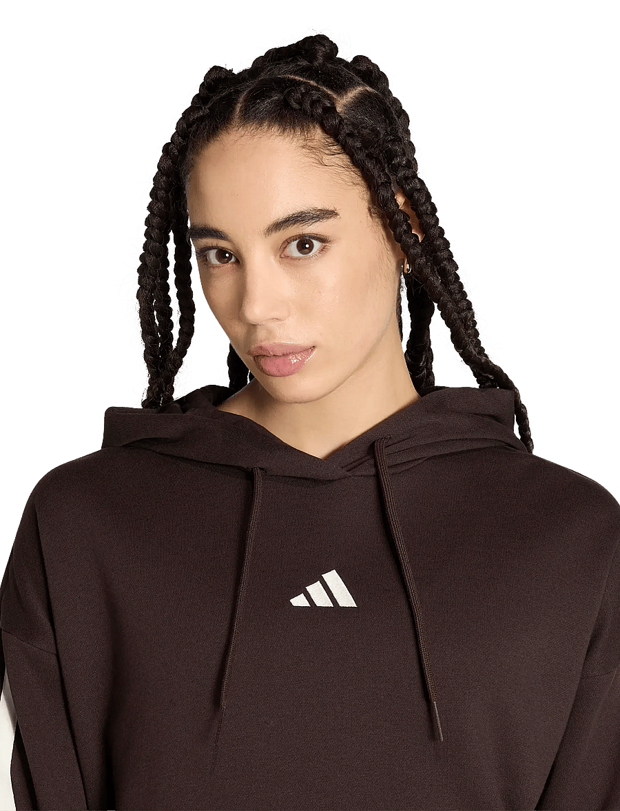 adidas Sportswear - W 3S FL HD - overdele - auco/ivory - 4