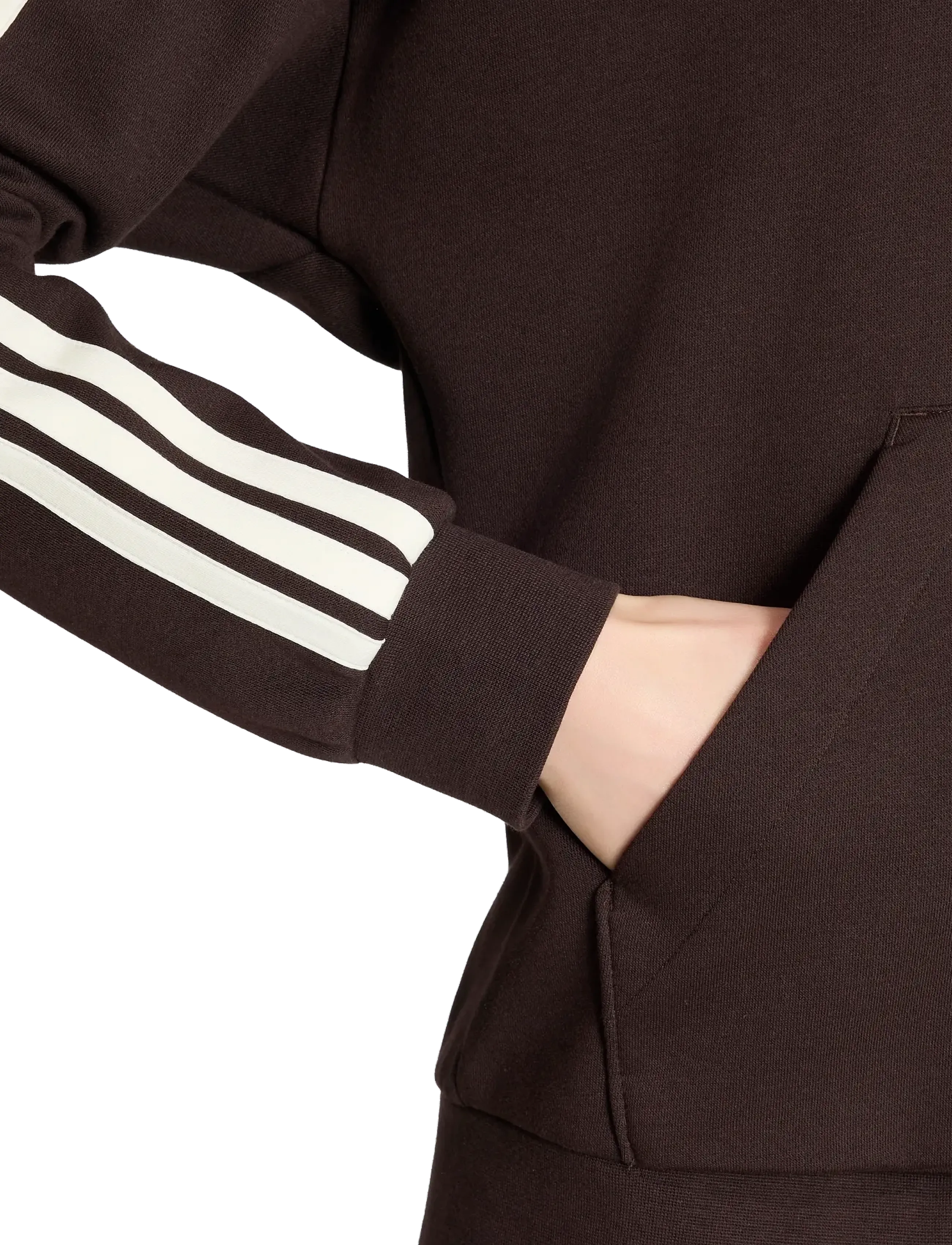 adidas Sportswear - W 3S FL HD - overdele - auco/ivory - 5