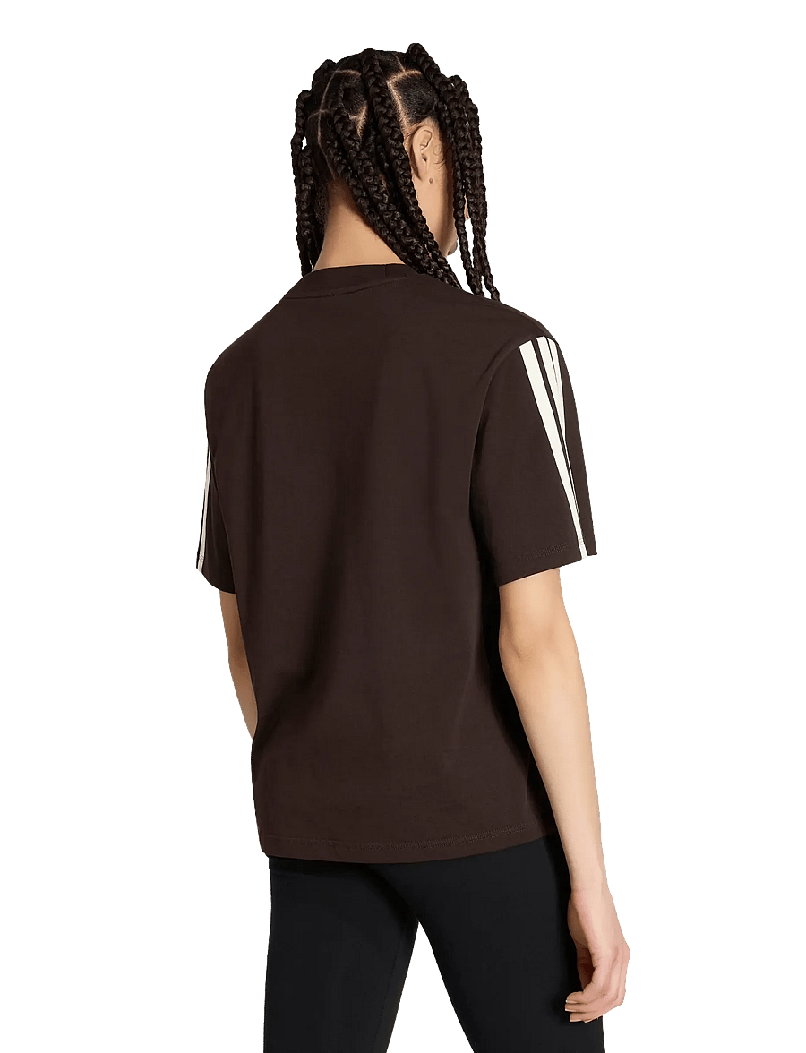 adidas Sportswear - W 3S SJ BF T - t-shirts - auco/ivory - 4