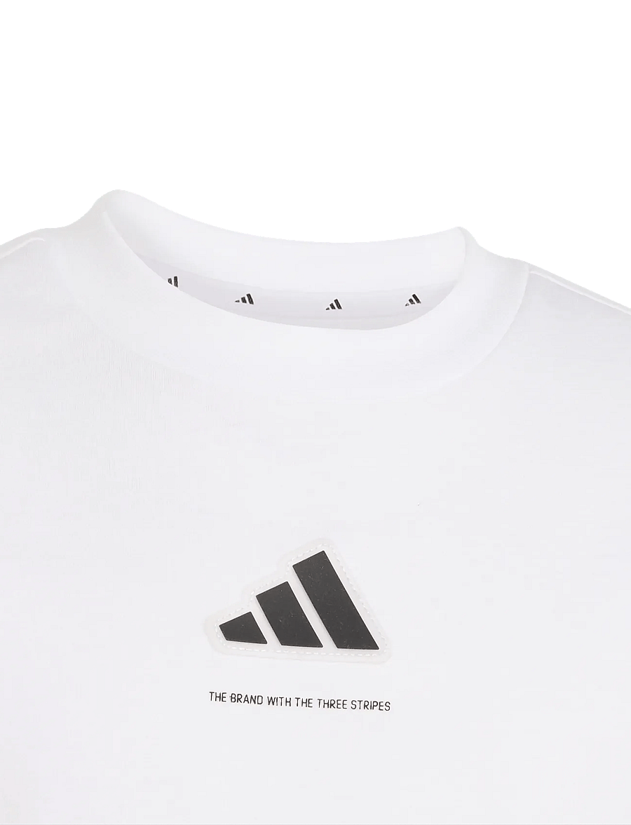 adidas Sportswear - B SJ T - sporttoppar - white - 3