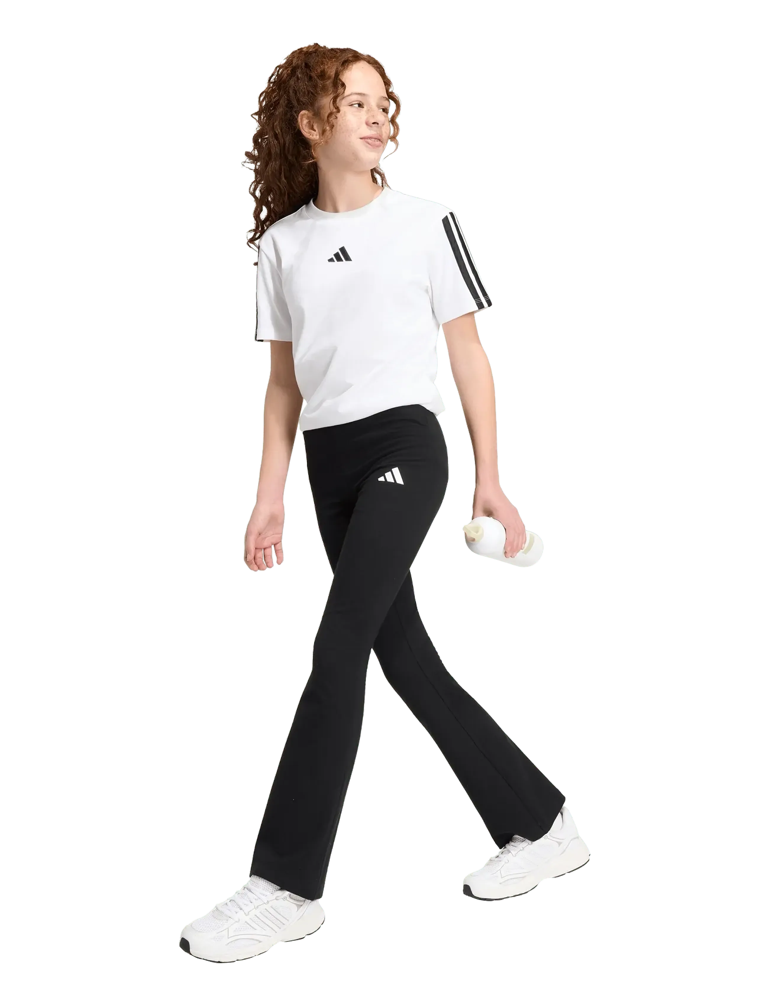 adidas Sportswear Jg Sl Fla Leg, 164, Socken & Strumpfhosen, Schwarz - Tights, Kinder