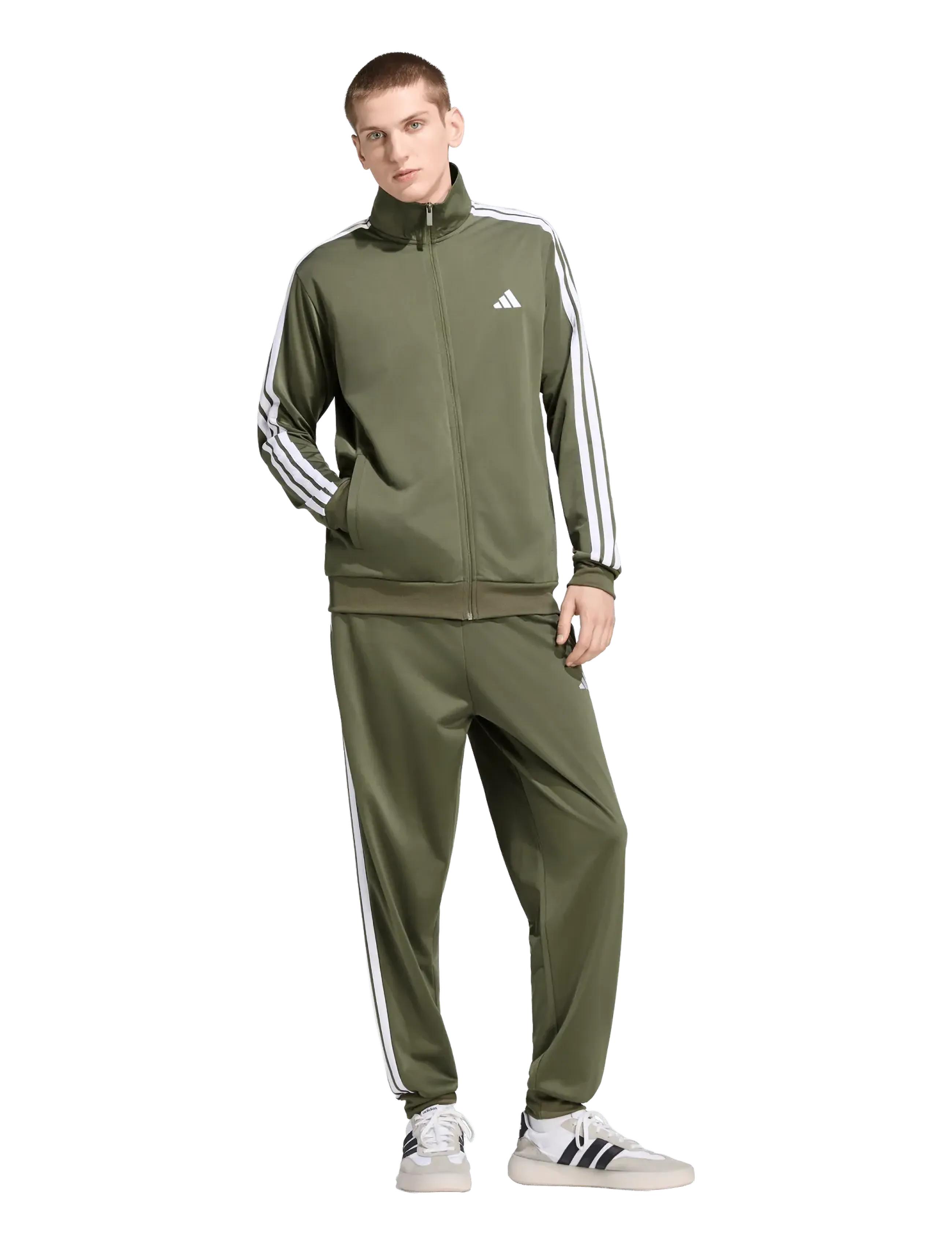 adidas Sportswear - M DAYRDY TS - træningsdragter - olifou/white - 4