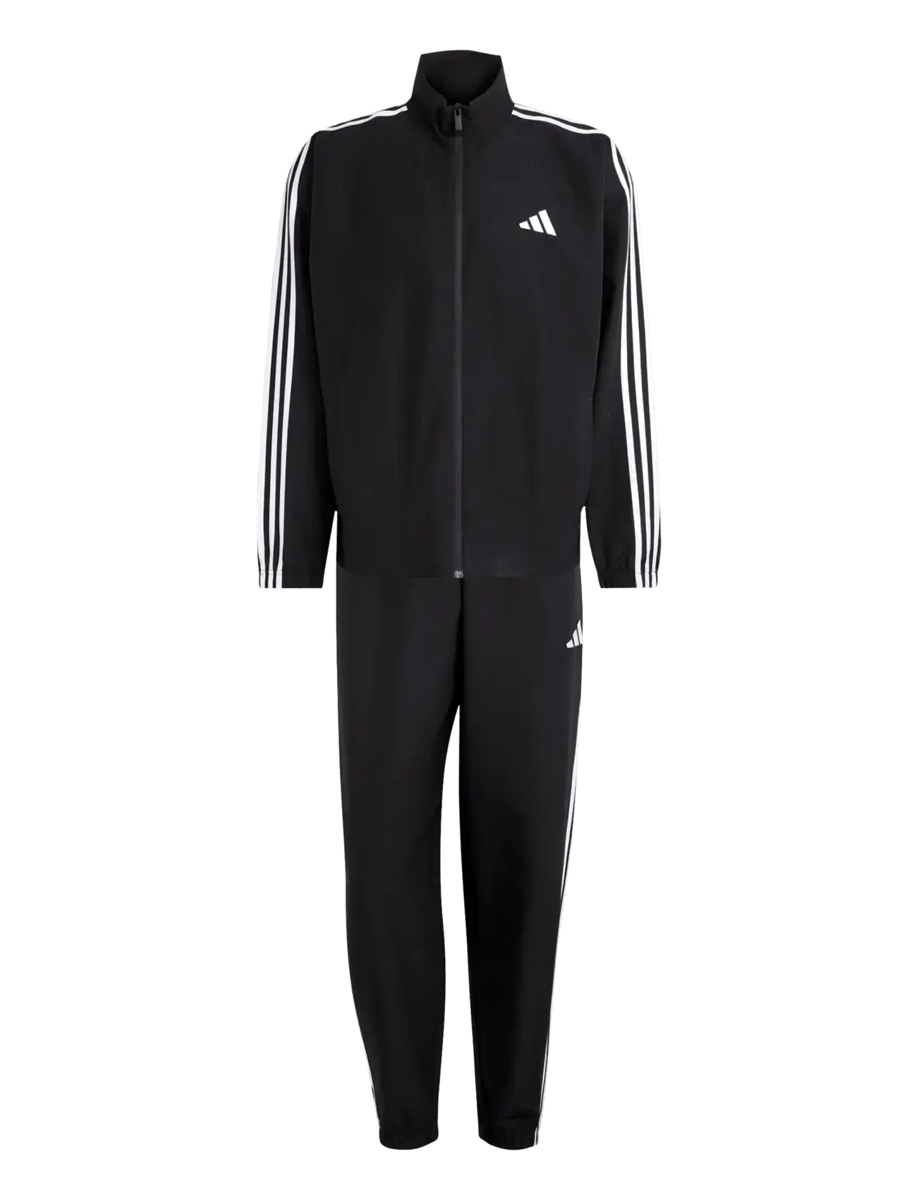 adidas Sportswear M 3S WV TS - Sweatshirts - BLACK/WHITE / black
