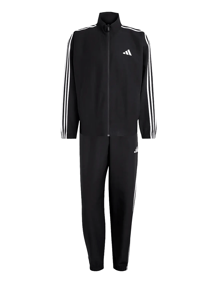adidas Sportswear - M 3S WV TS - sweatshirts - black/white - 1