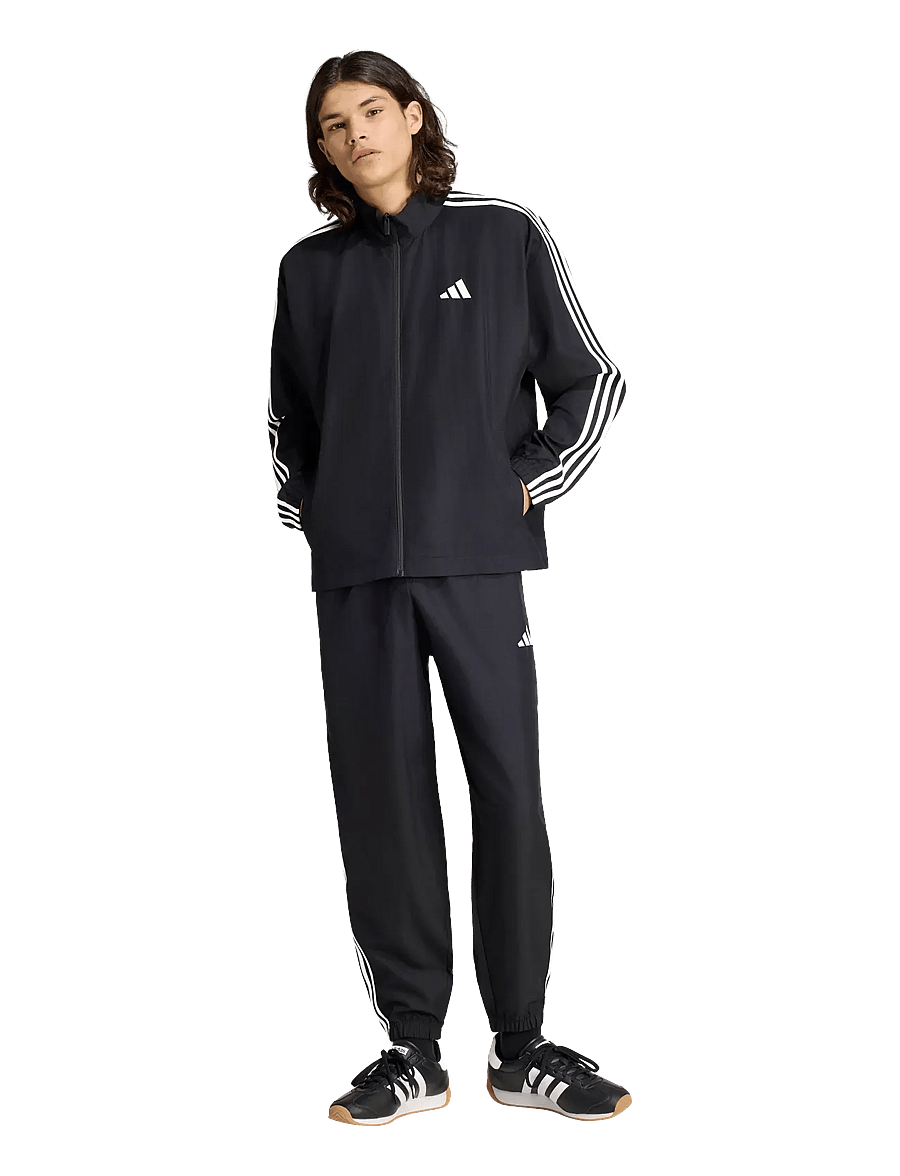 adidas Sportswear - M 3S WV TS - sweatshirts - black/white - 4
