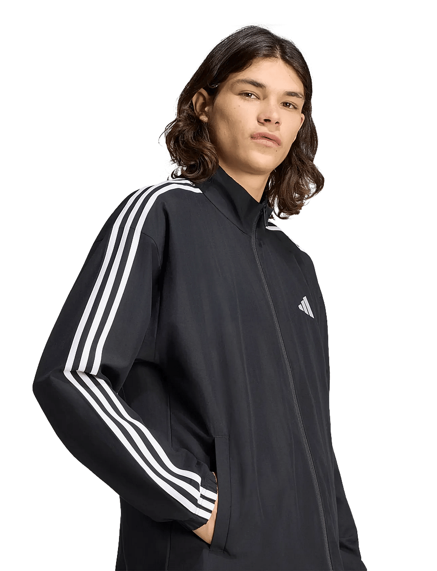 adidas Sportswear - M 3S WV TS - sweatshirts - black/white - 5