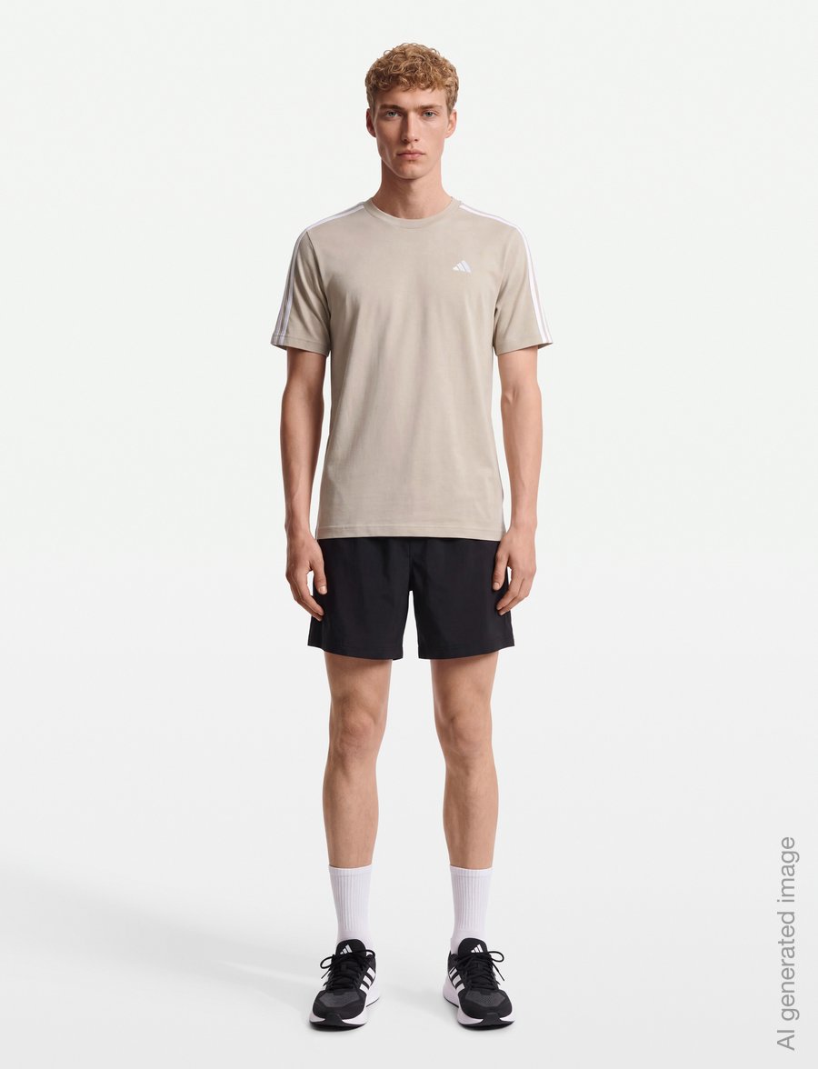 adidas Sportswear - M 3S SJ LC T - t-shirts - khathr/white - 0
