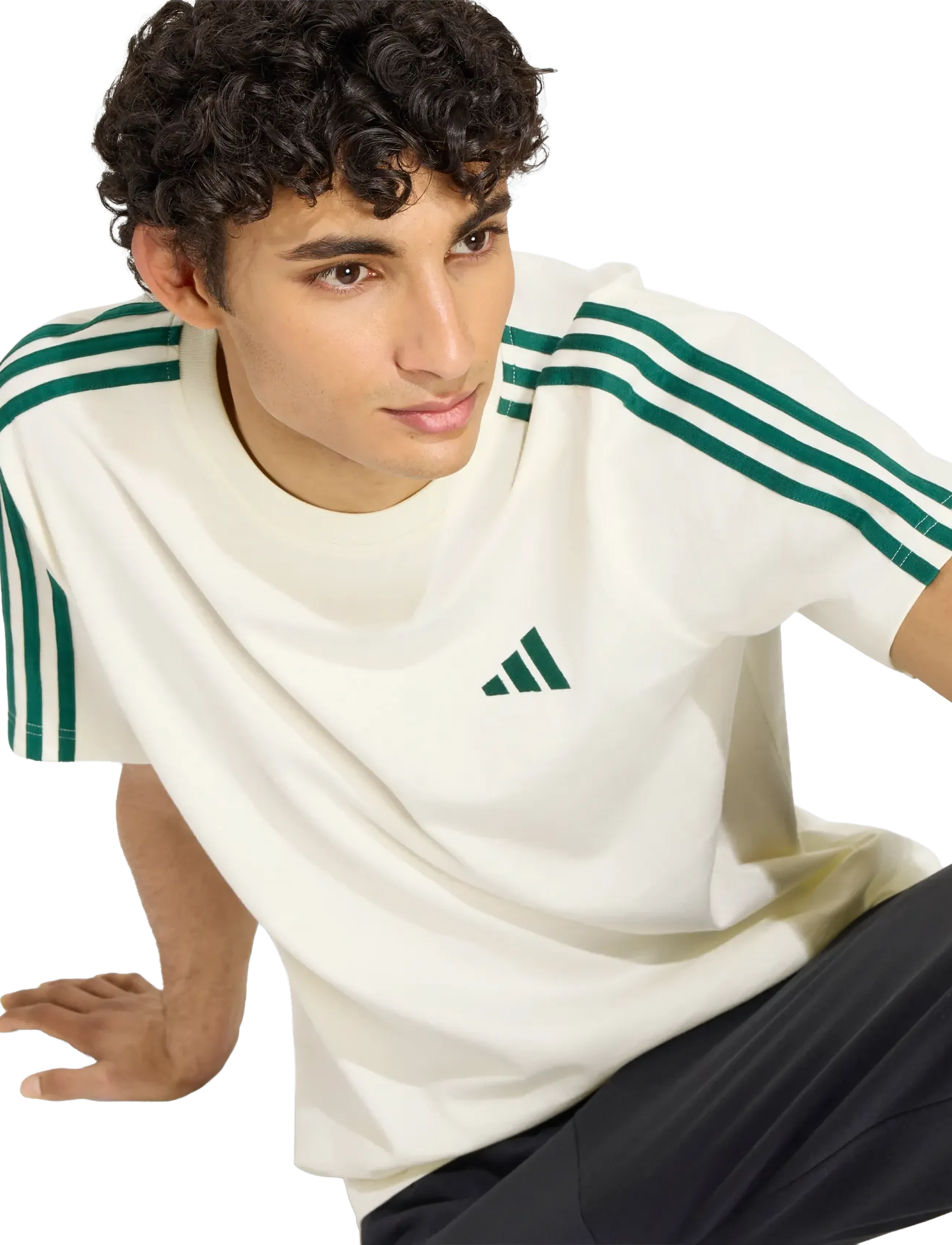 Adidas T-shirts & Pikétröjor M 3S Sj Lc T herr – bild 8