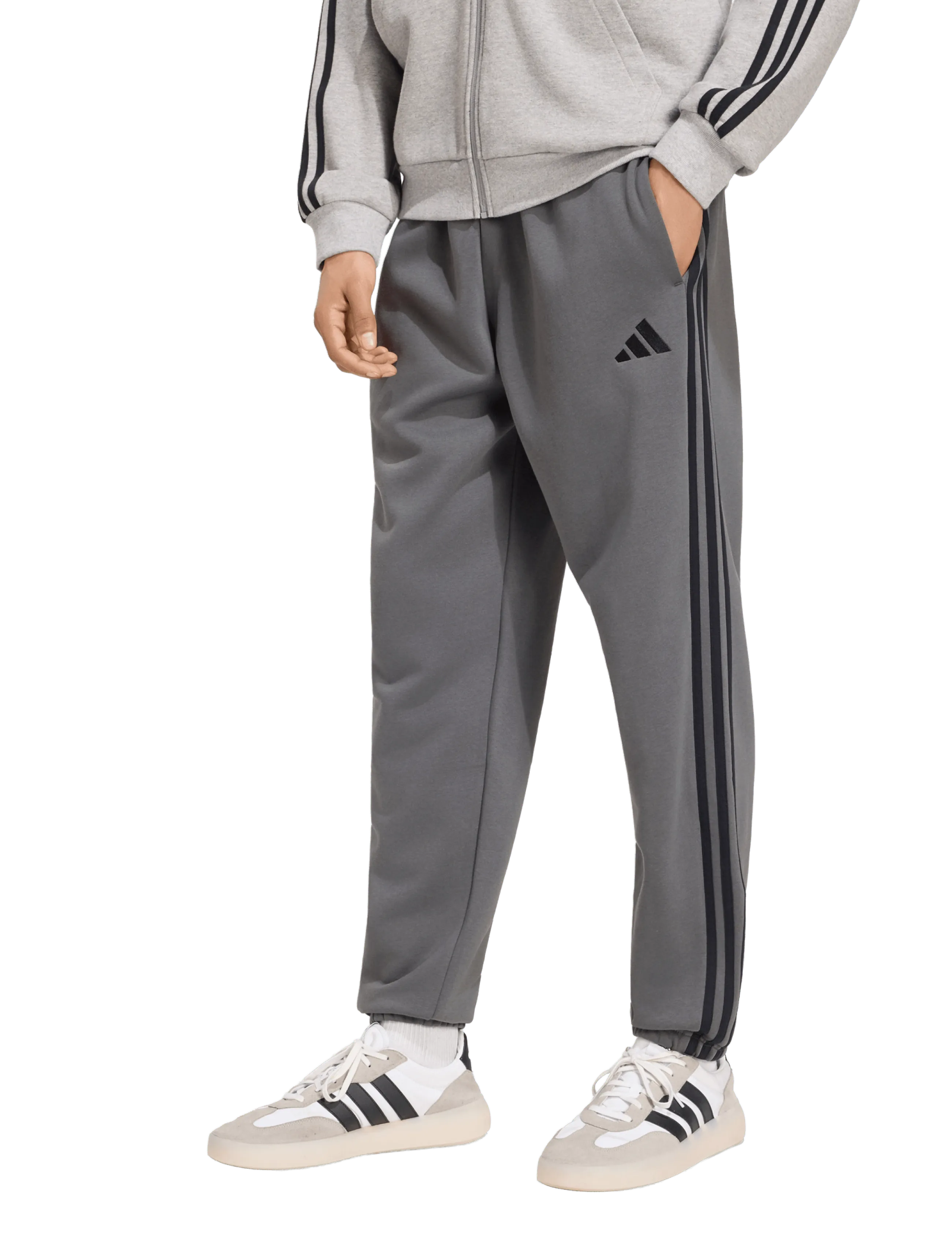 adidas Sportswear - M 3S FL TC PT - grefiv/black - 2