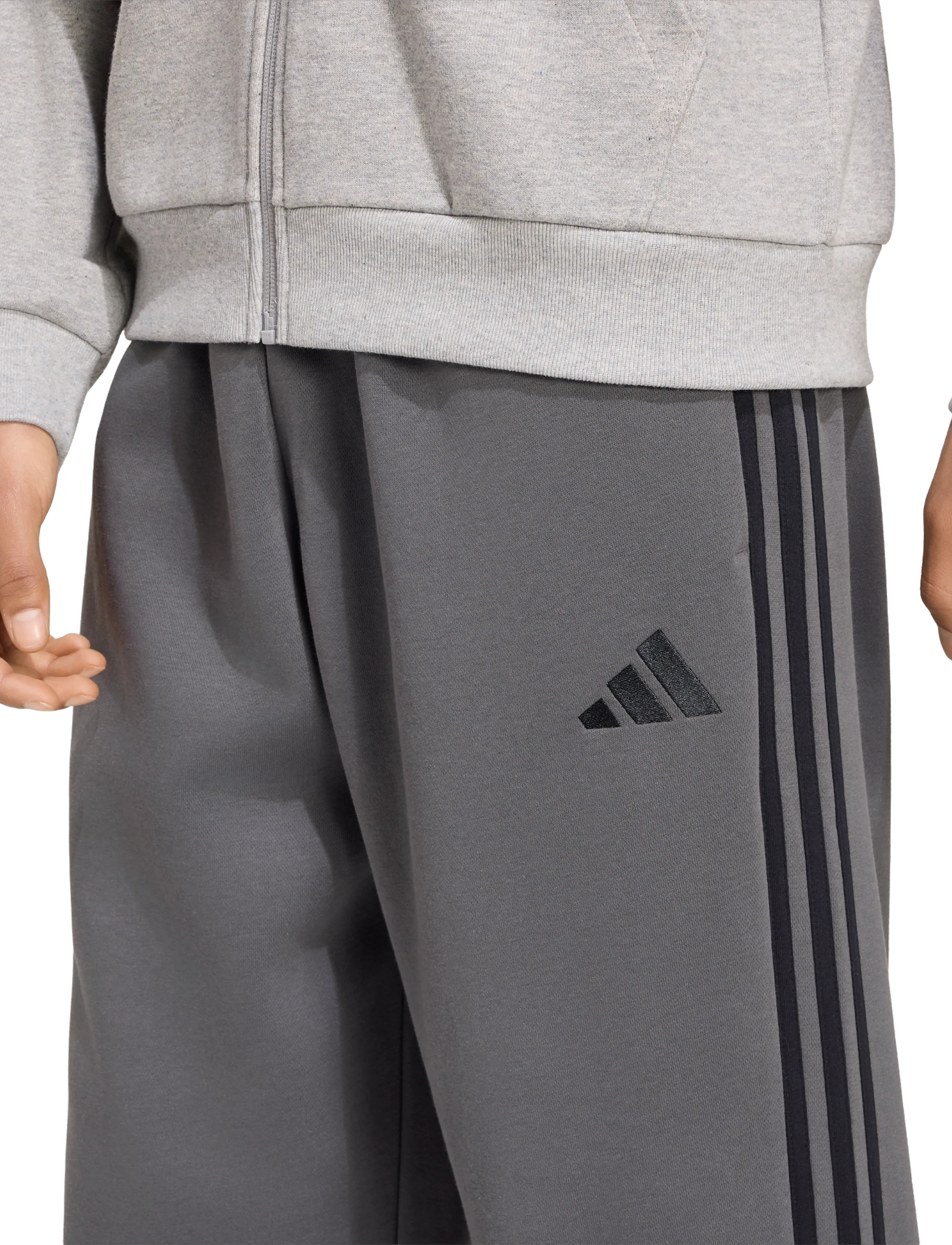 adidas Sportswear - M 3S FL TC PT - grefiv/black - 3