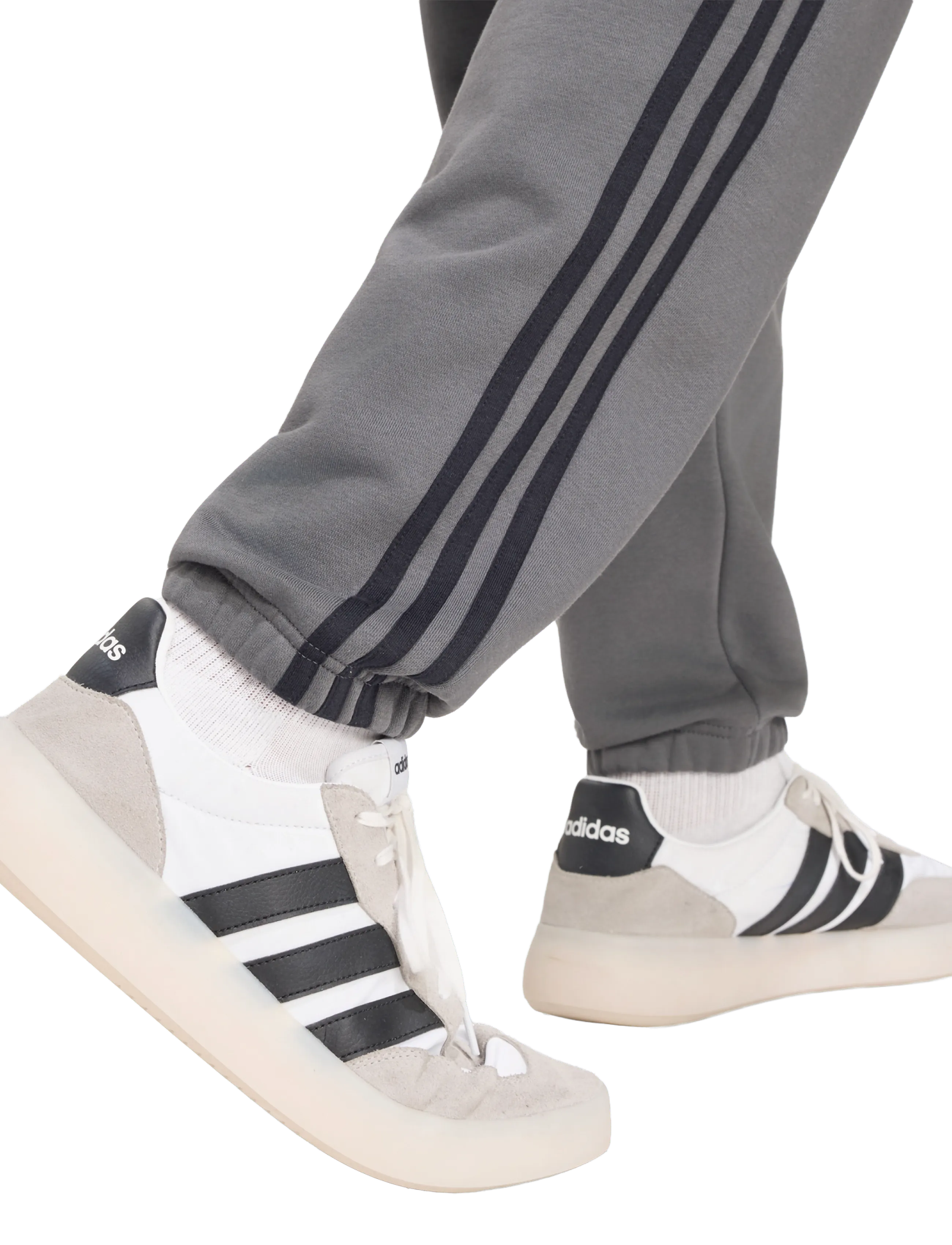 adidas Sportswear - M 3S FL TC PT - grefiv/black - 4