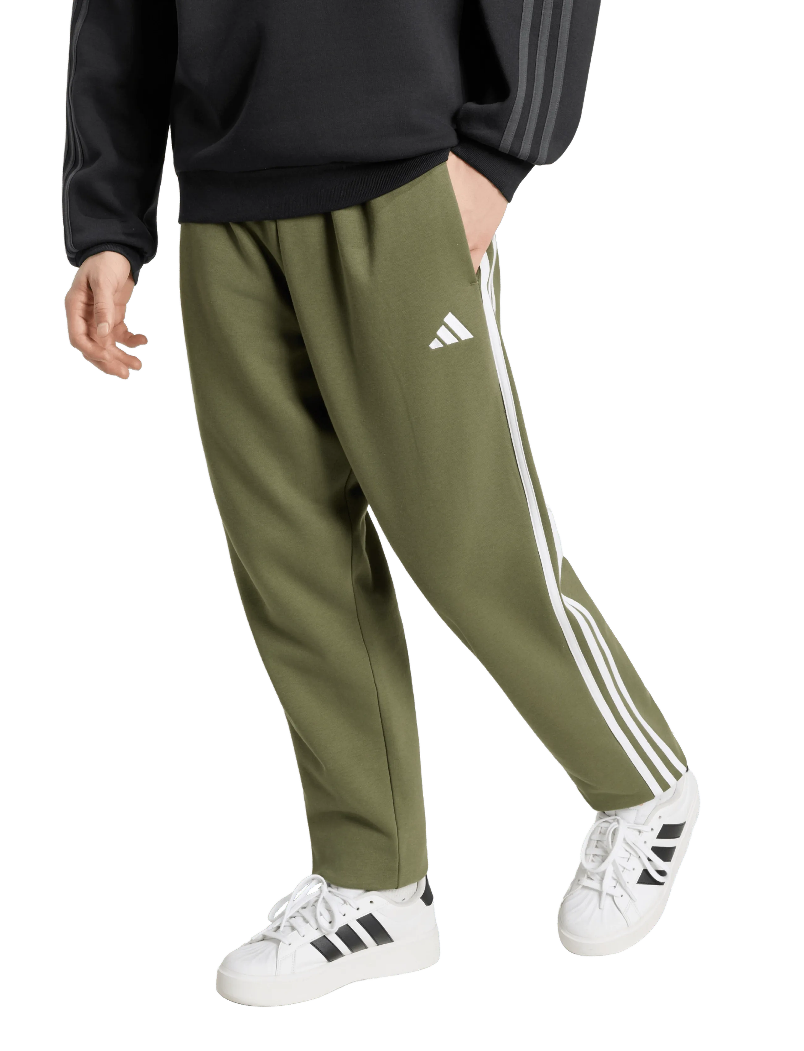 adidas Sportswear - M 3S FL TC PT - hosen - olifou/white - 2