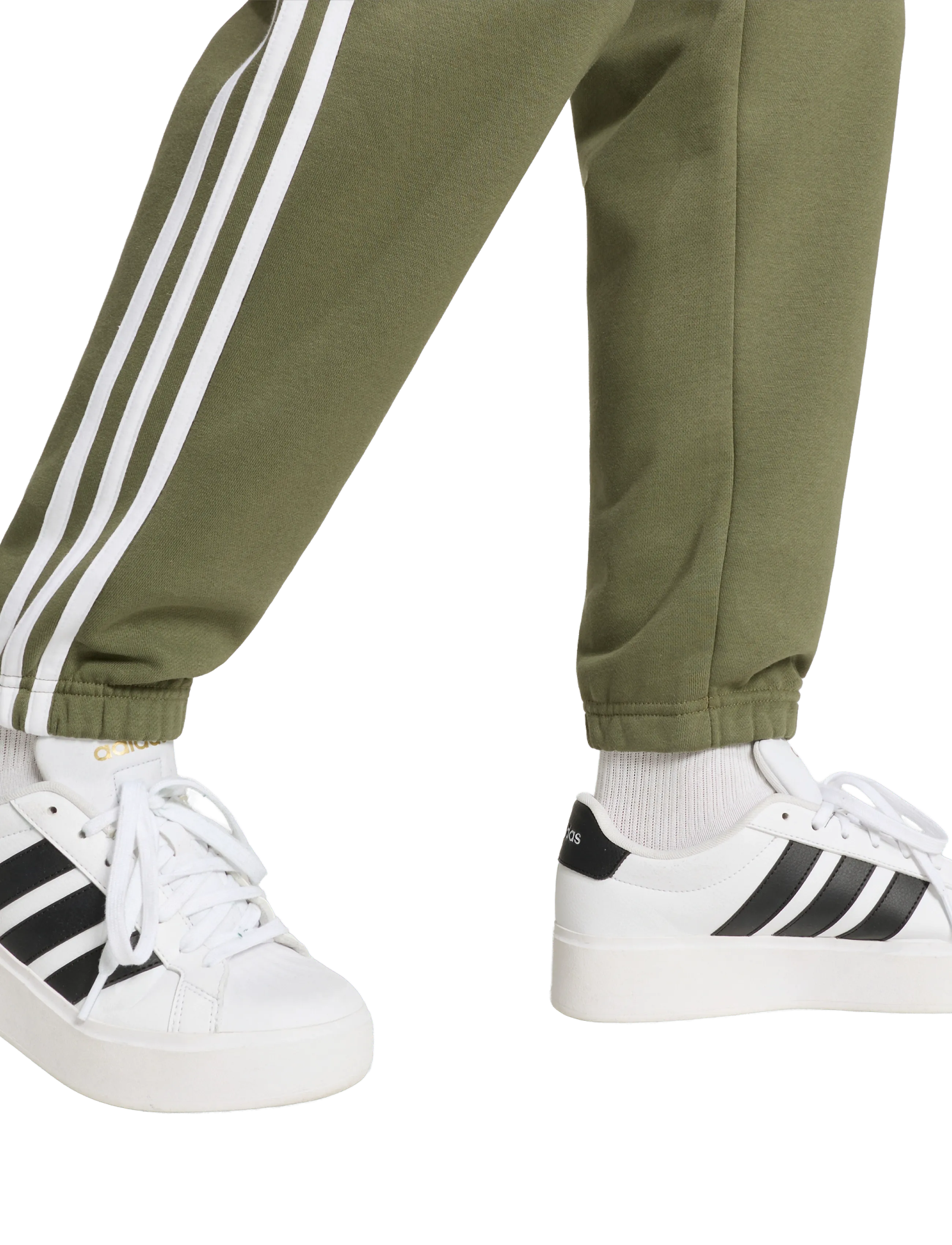 adidas Sportswear - M 3S FL TC PT - hosen - olifou/white - 4