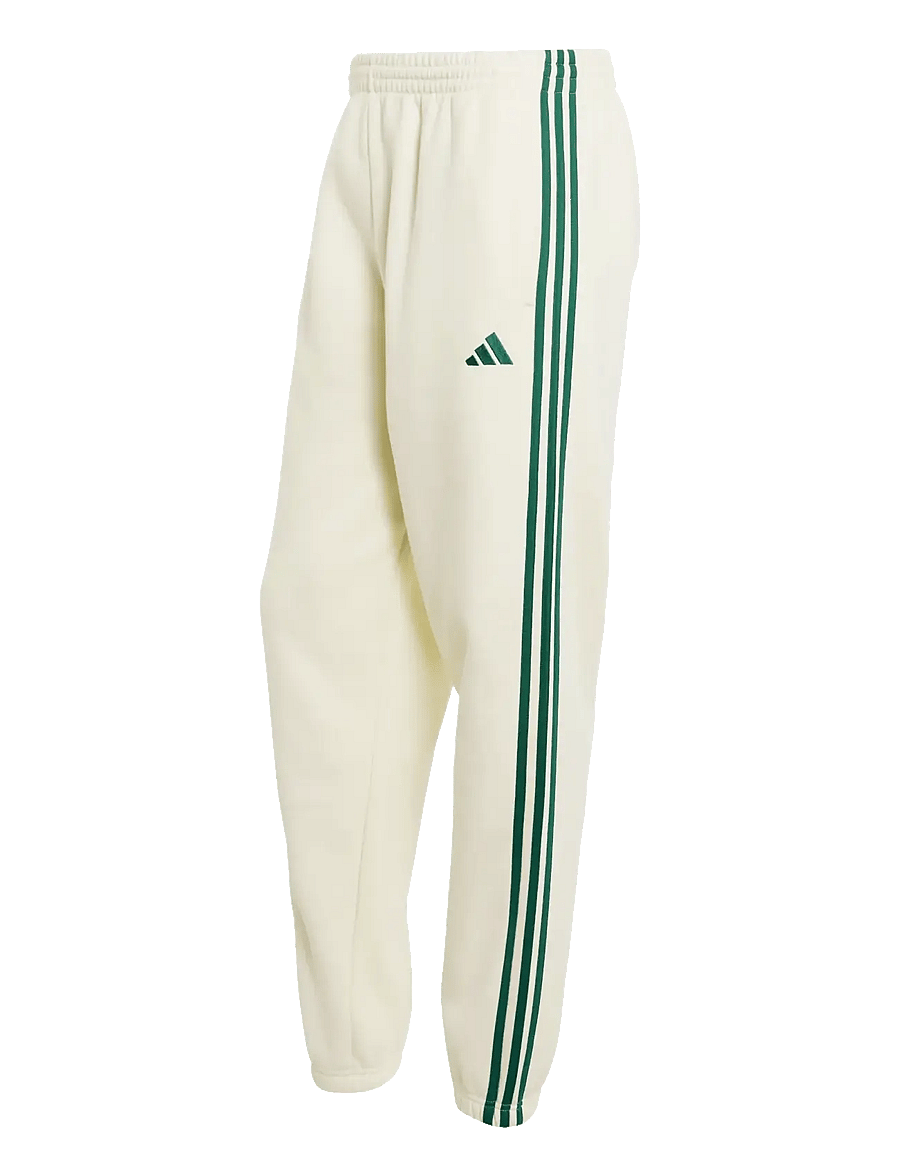 adidas Sportswear - M 3S FL TC PT - træningsbukser - ivory/cgreen - 1