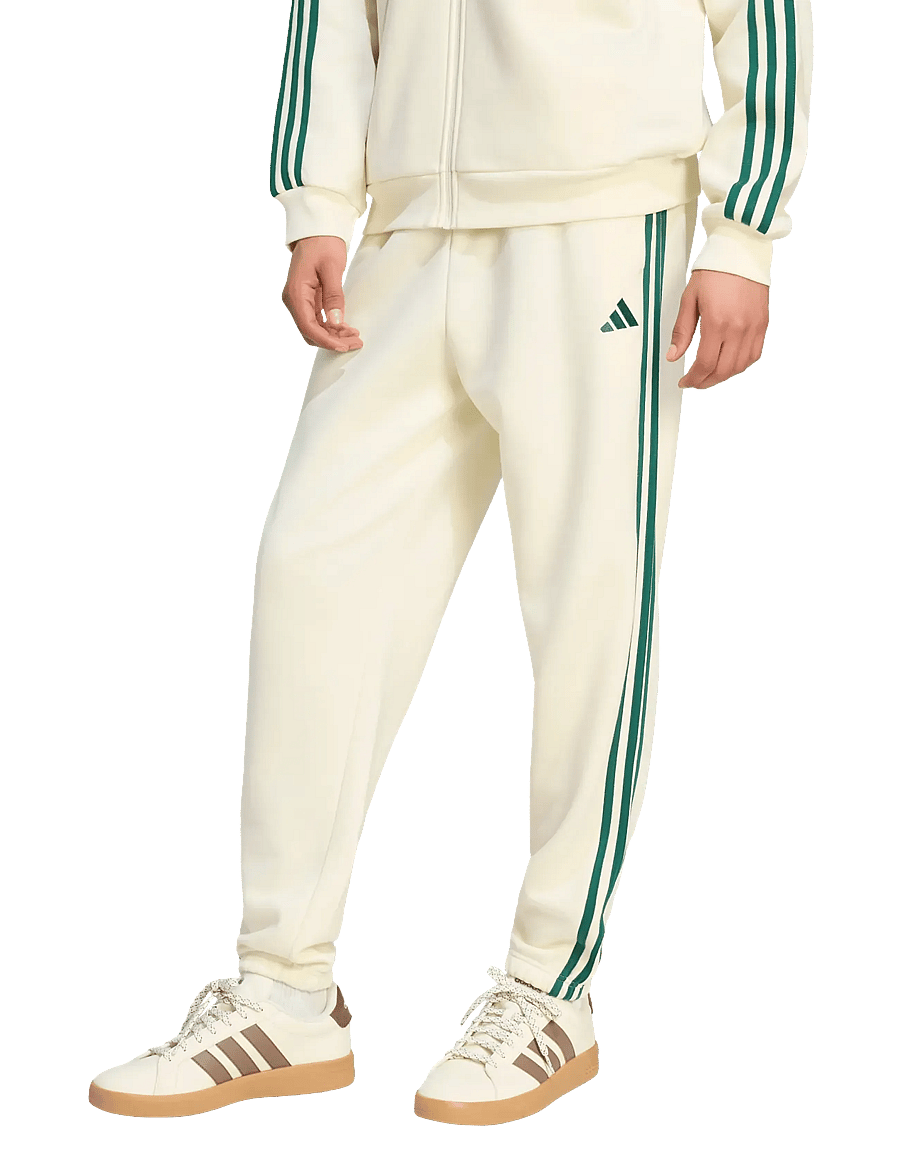 adidas Sportswear - M 3S FL TC PT - træningsbukser - ivory/cgreen - 2