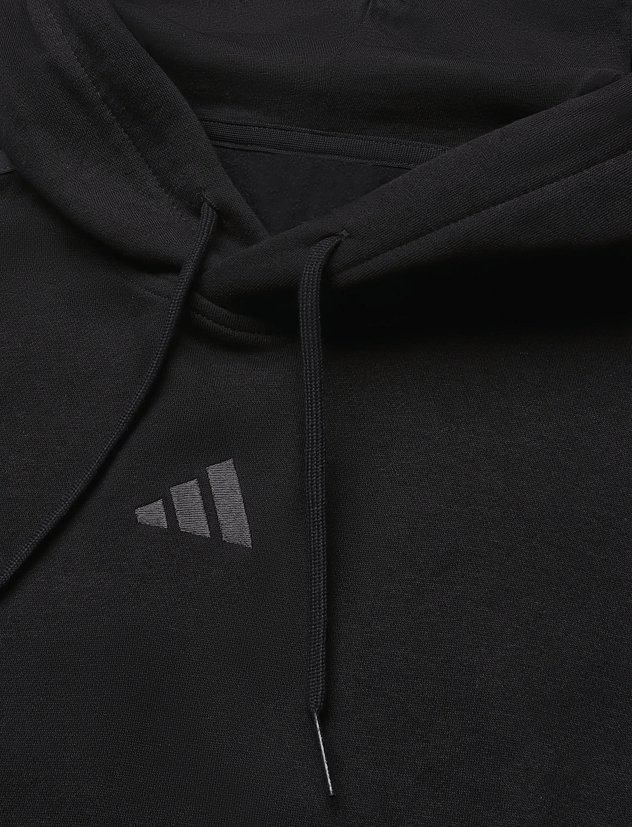 adidas Sportswear - M 3S FL HD - tops - black/carbon - 2