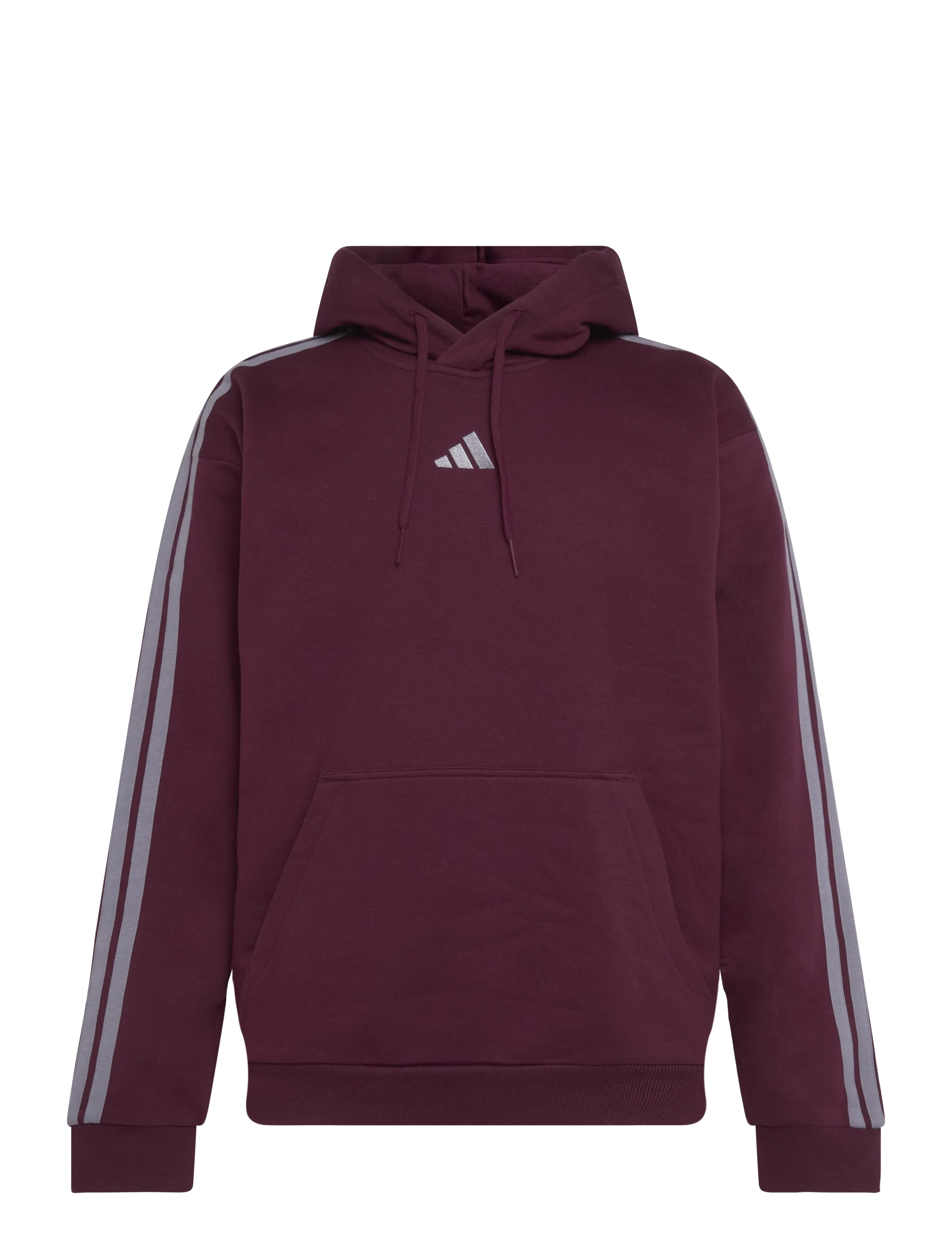 adidas Sportswear M 3S FL HD - Fatnaður - TEAMAR/SLATE / burgundy