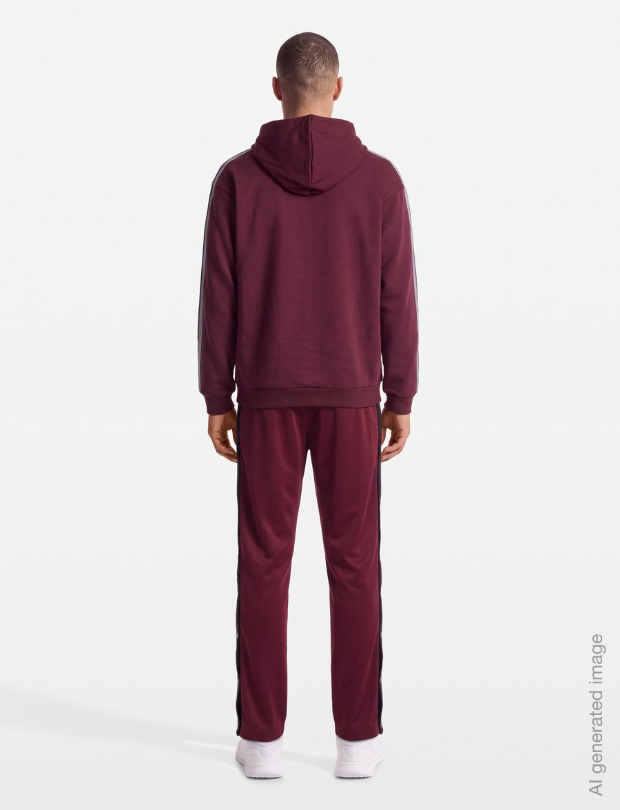 adidas Sportswear - M 3S FL HD - tops - teamar/slate - 4