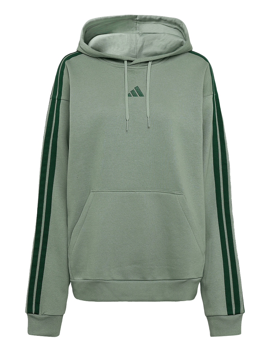 adidas Sportswear - M 3S FL HD - sweatshirts - silgrn/cgreen - 1