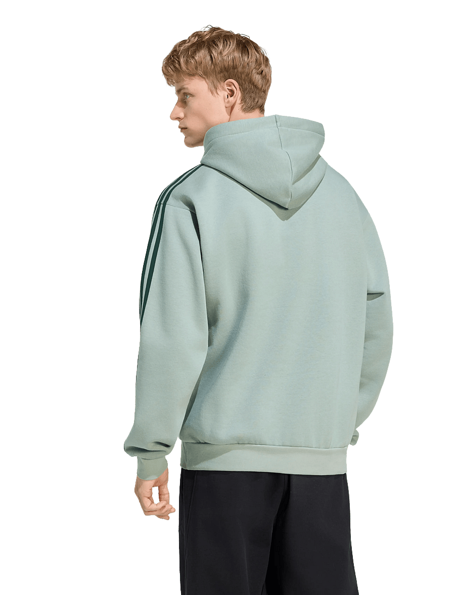 adidas Sportswear - M 3S FL HD - sweatshirts - silgrn/cgreen - 5