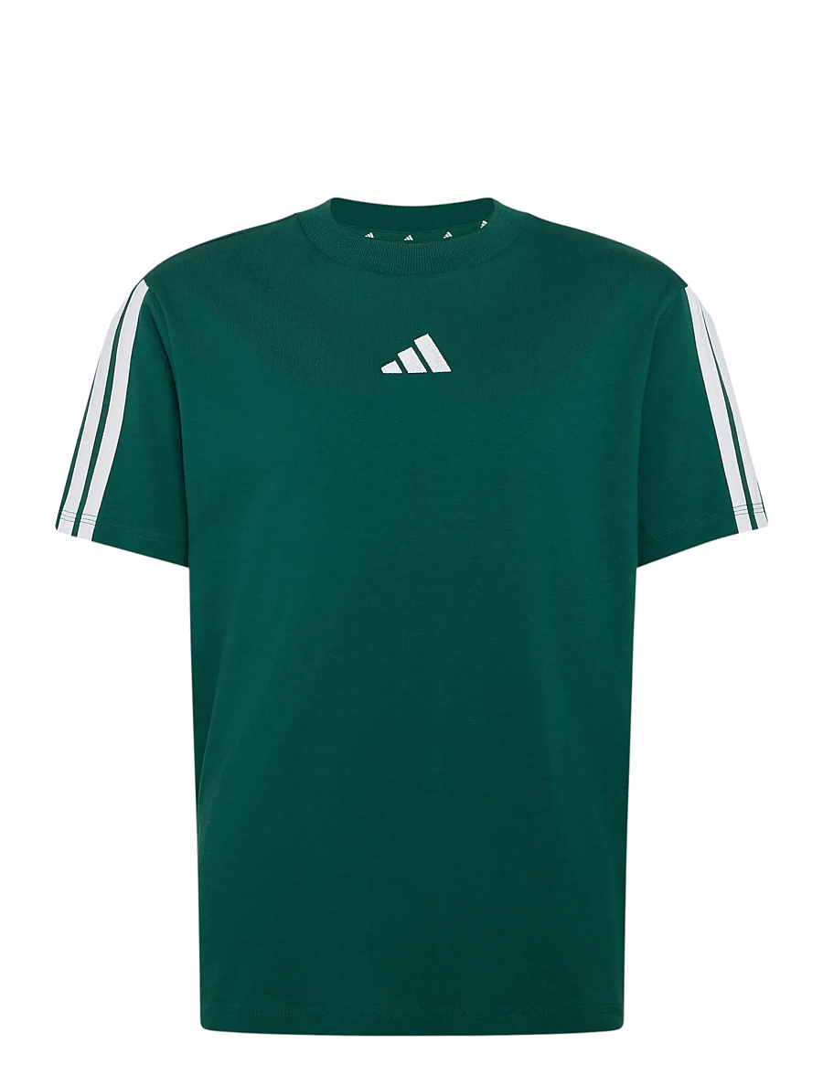 adidas Sportswear - J 3S TEE 160 - sportstoppe - cgreen/white - 0