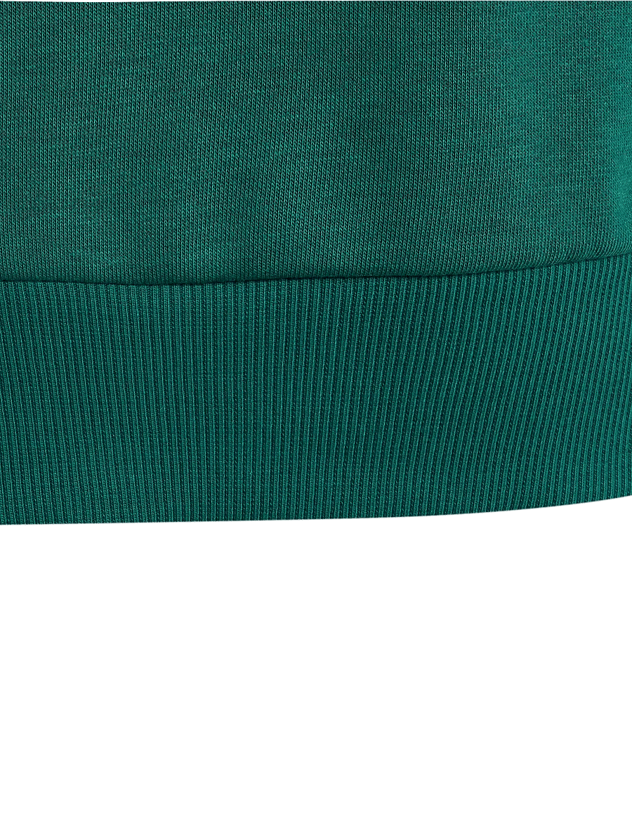 adidas Sportswear - J BL FT HD 280 - hættetrøjer - cgreen/white/clemin/c - 4
