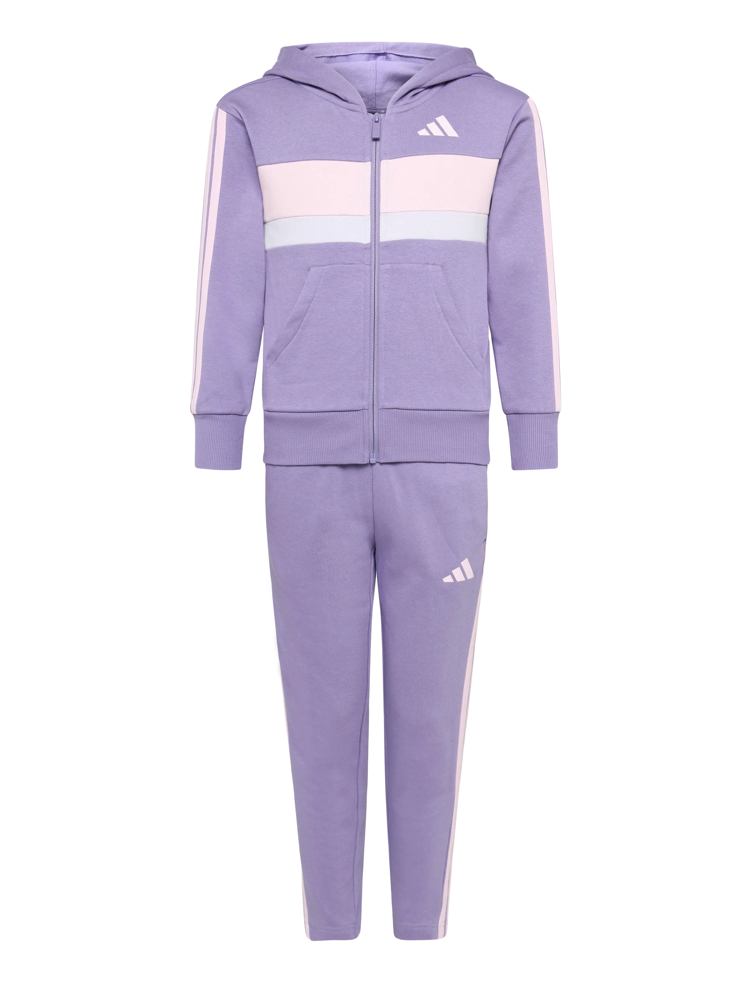 adidas Sportswear J 3S TIB FL TS - adidas - MAGLIL/CLPINK/FROPUR / purple