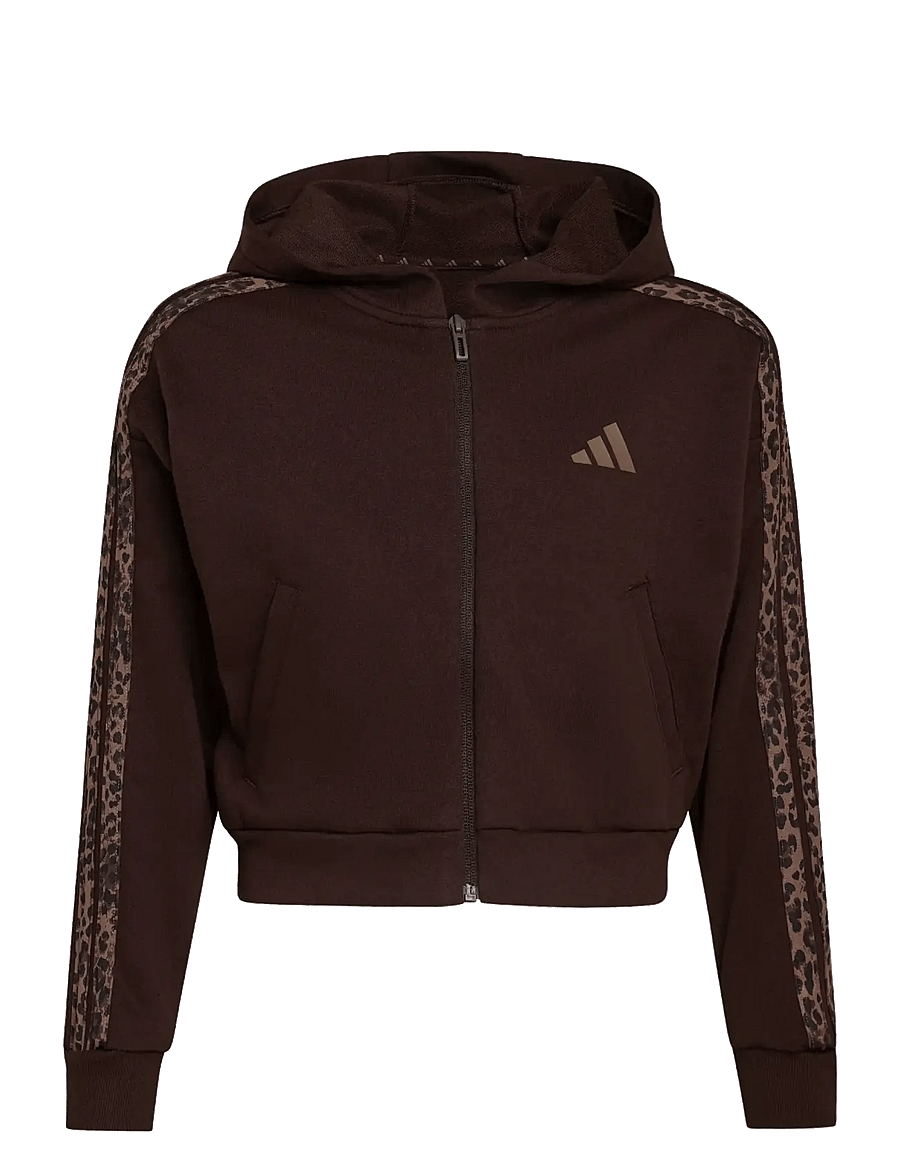 adidas Sportswear - JG AN 3S FT FZ - isolerede jakker - auco/multco/earstr - 1