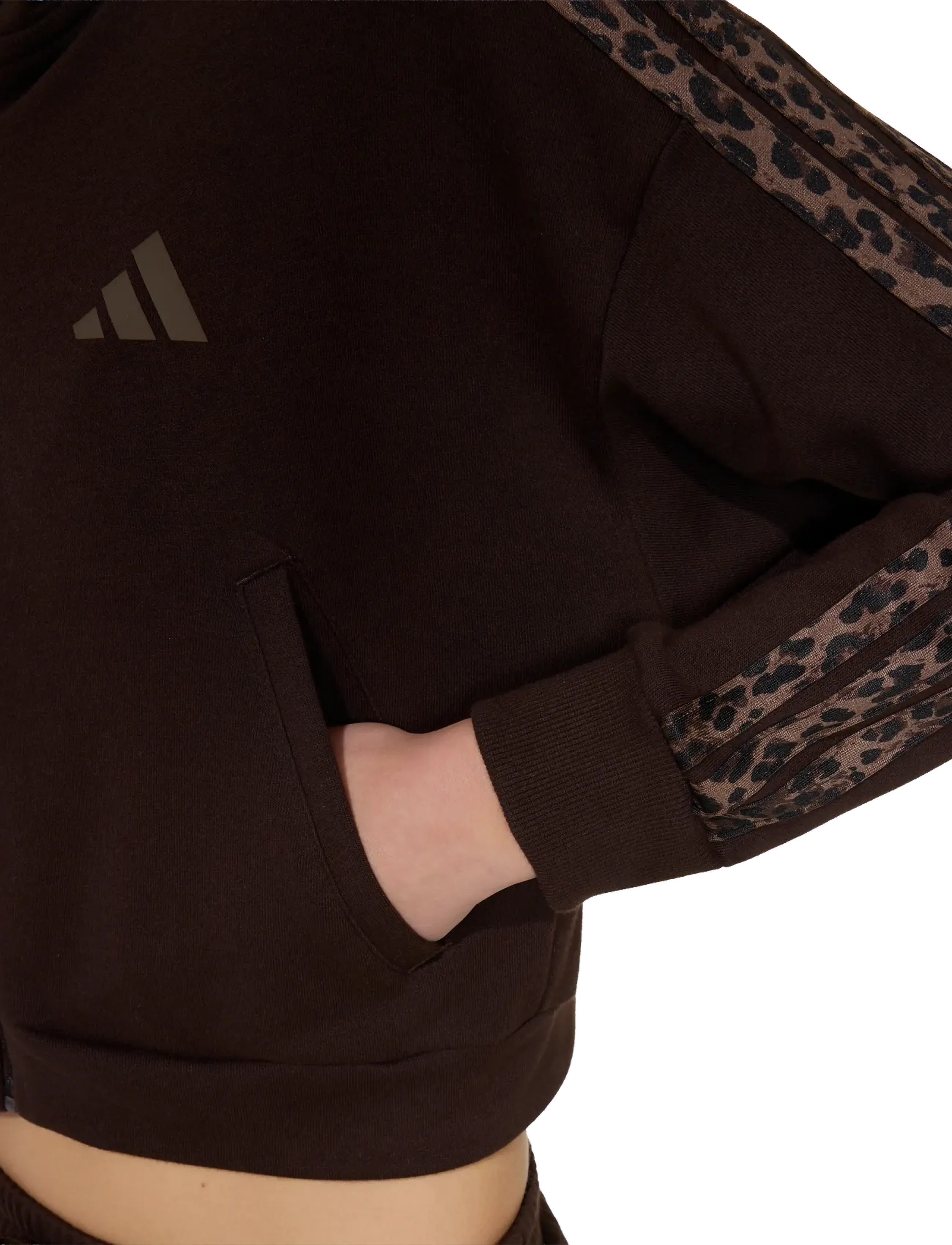 adidas Sportswear - JG AN 3S FT FZ - isolerede jakker - auco/multco/earstr - 3