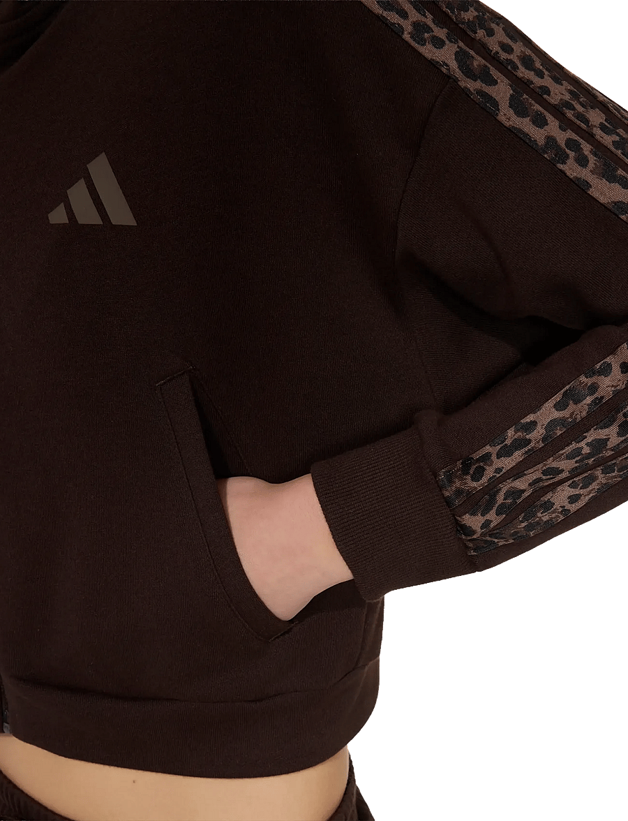 adidas Sportswear - JG AN 3S FT FZ - isolerede jakker - auco/multco/earstr - 3