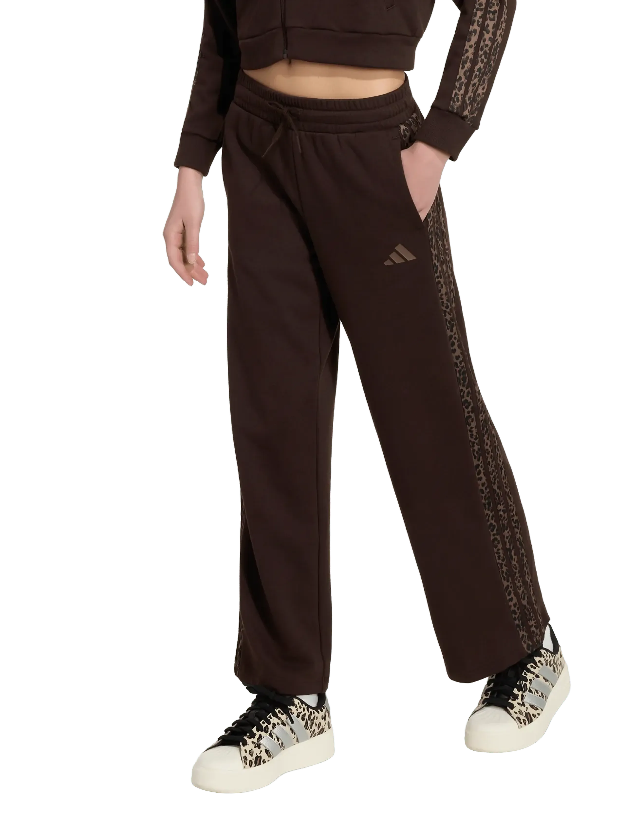 adidas Sportswear - JG AN 3S FT PT - jogginghosen - auco/multco/earstr - 3