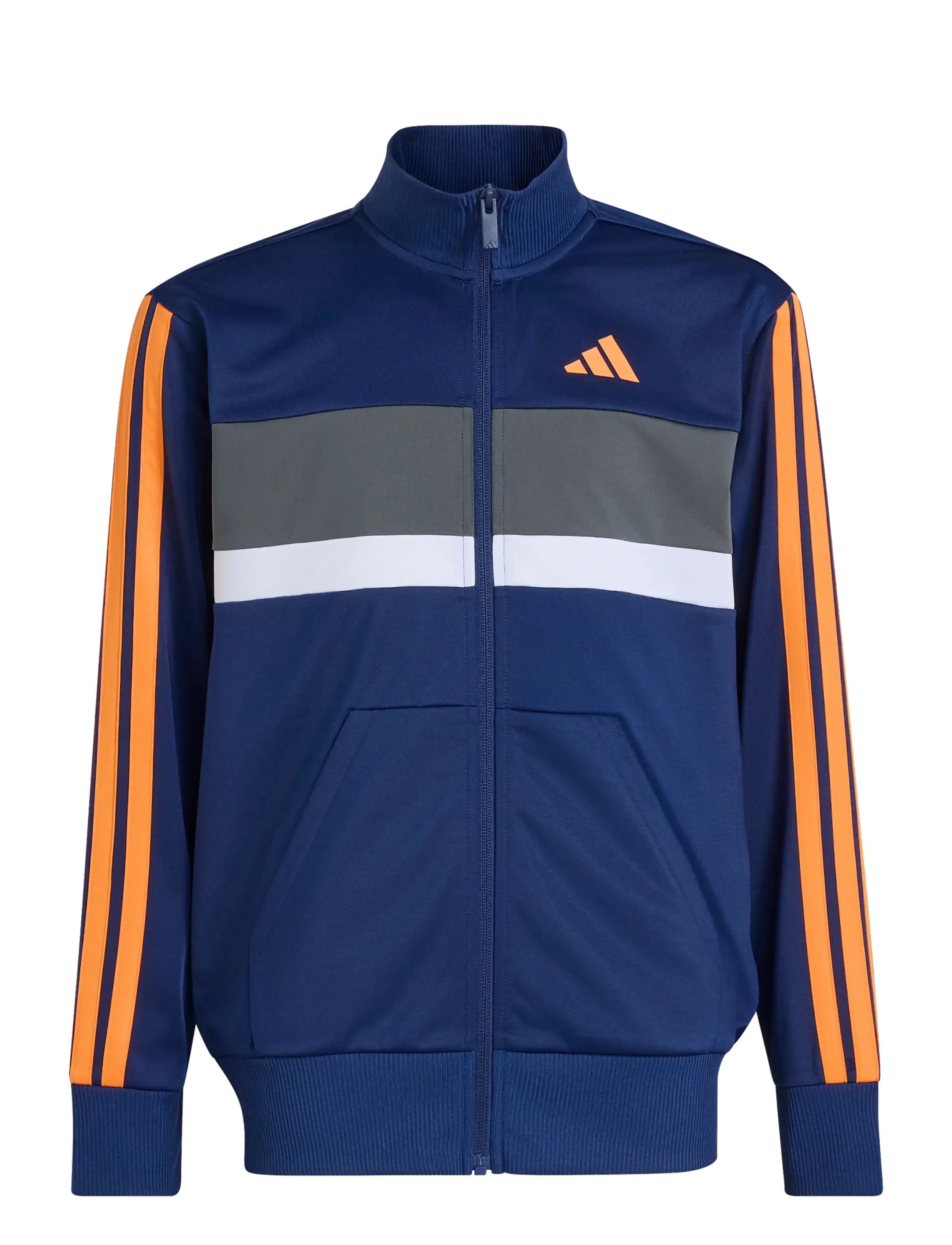 adidas Sportswear - J 3S TIBERIO TS - trainingsanzug - dkblue/puor/grefiv - 2