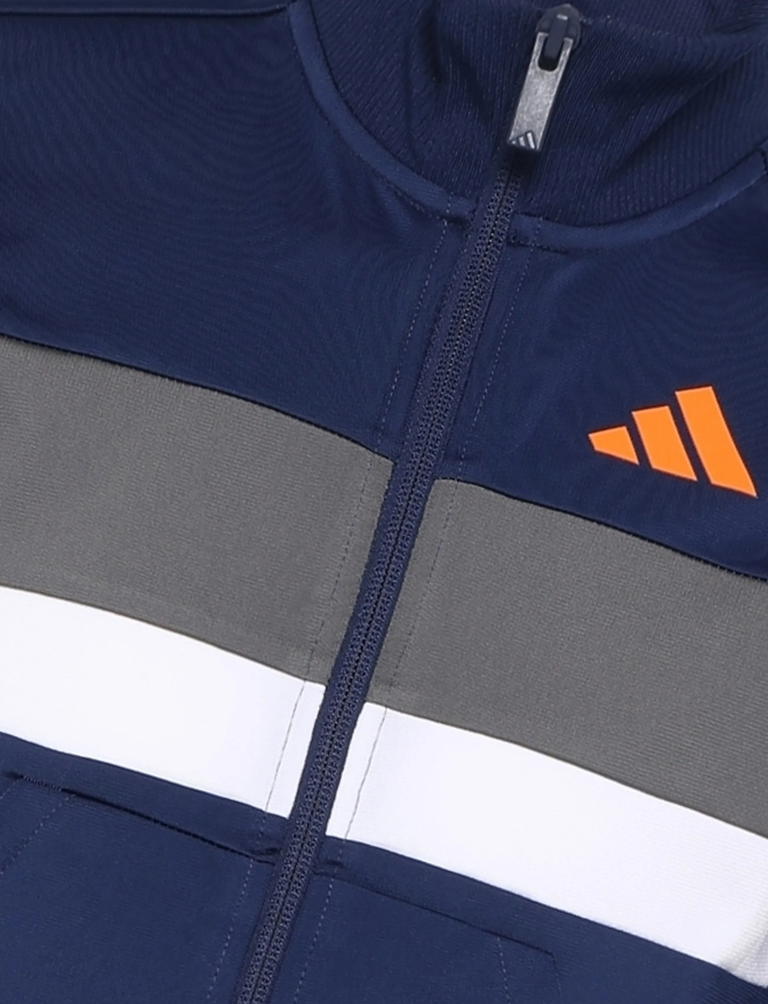 adidas Sportswear - J 3S TIBERIO TS - trainingsanzug - dkblue/puor/grefiv - 2