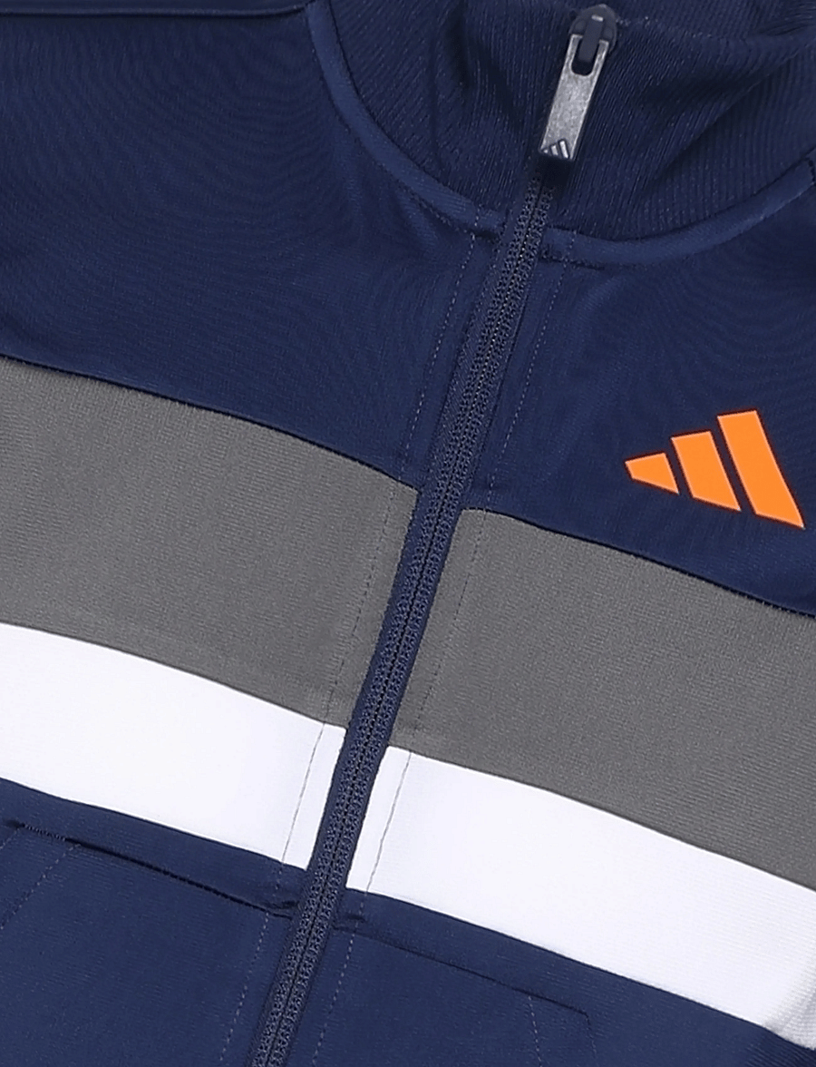 adidas Sportswear - J 3S TIBERIO TS - trainingsanzug - dkblue/puor/grefiv - 2