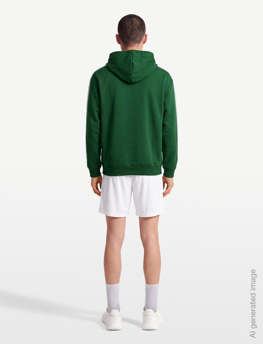 adidas Sportswear - M 3S FL HD - toppar - cgreen/owhite - 4