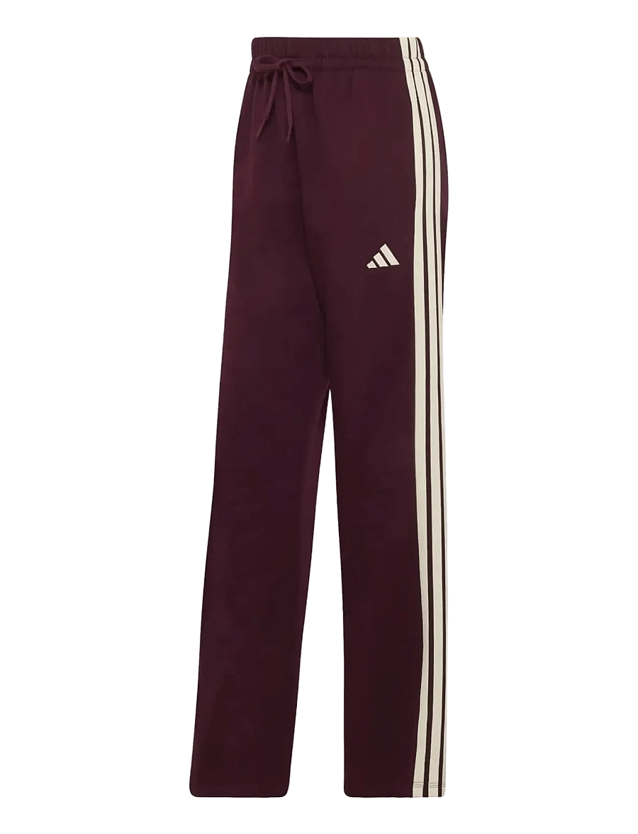 adidas Sportswear - W 3S FL OH PT - träningsbyxor - maroon/ivory - 1