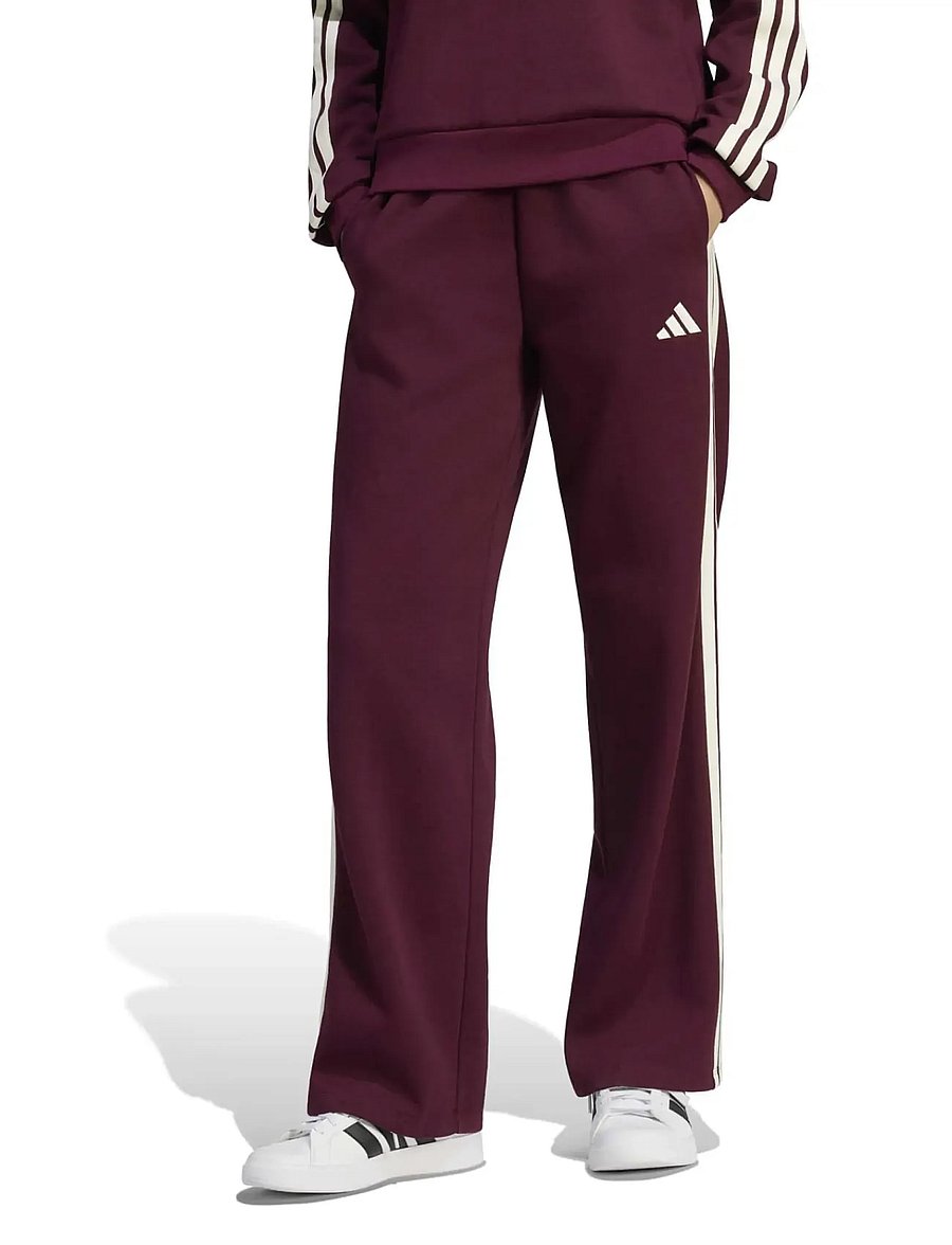 adidas Sportswear - W 3S FL OH PT - träningsbyxor - maroon/ivory - 0