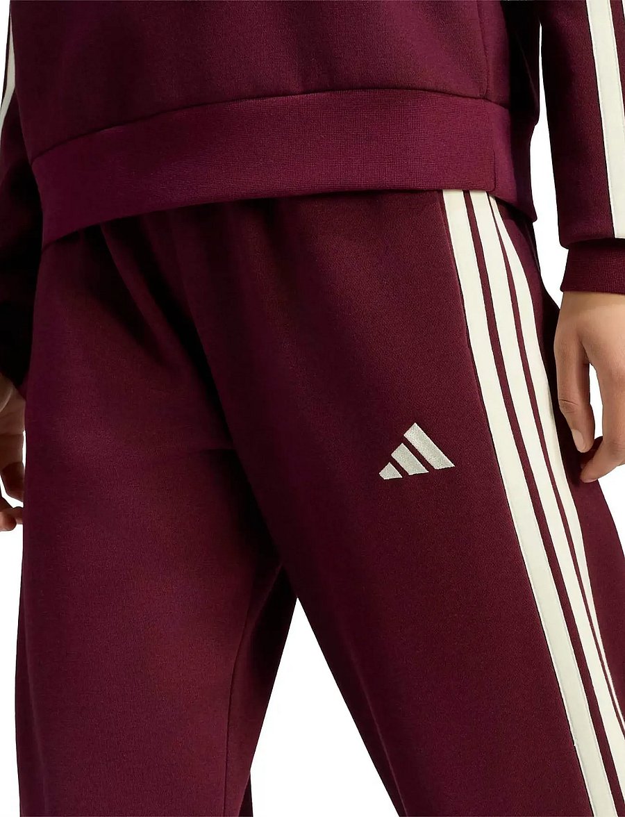 adidas Sportswear - W 3S FL OH PT - träningsbyxor - maroon/ivory - 4