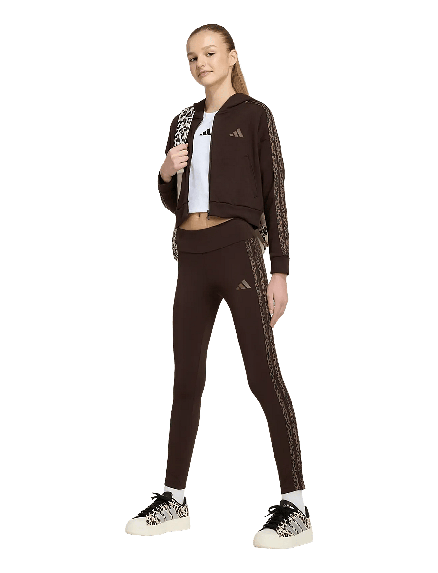 adidas Sportswear - JG AN 3S LEG - jooksu- ja treeningretuusid - auco/multco/earstr - 4