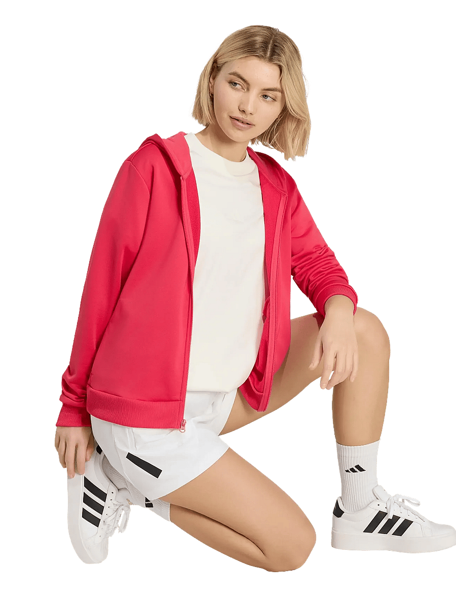 adidas Sportswear - W LINEAR TS - spordidressid - powpnk/black - 2