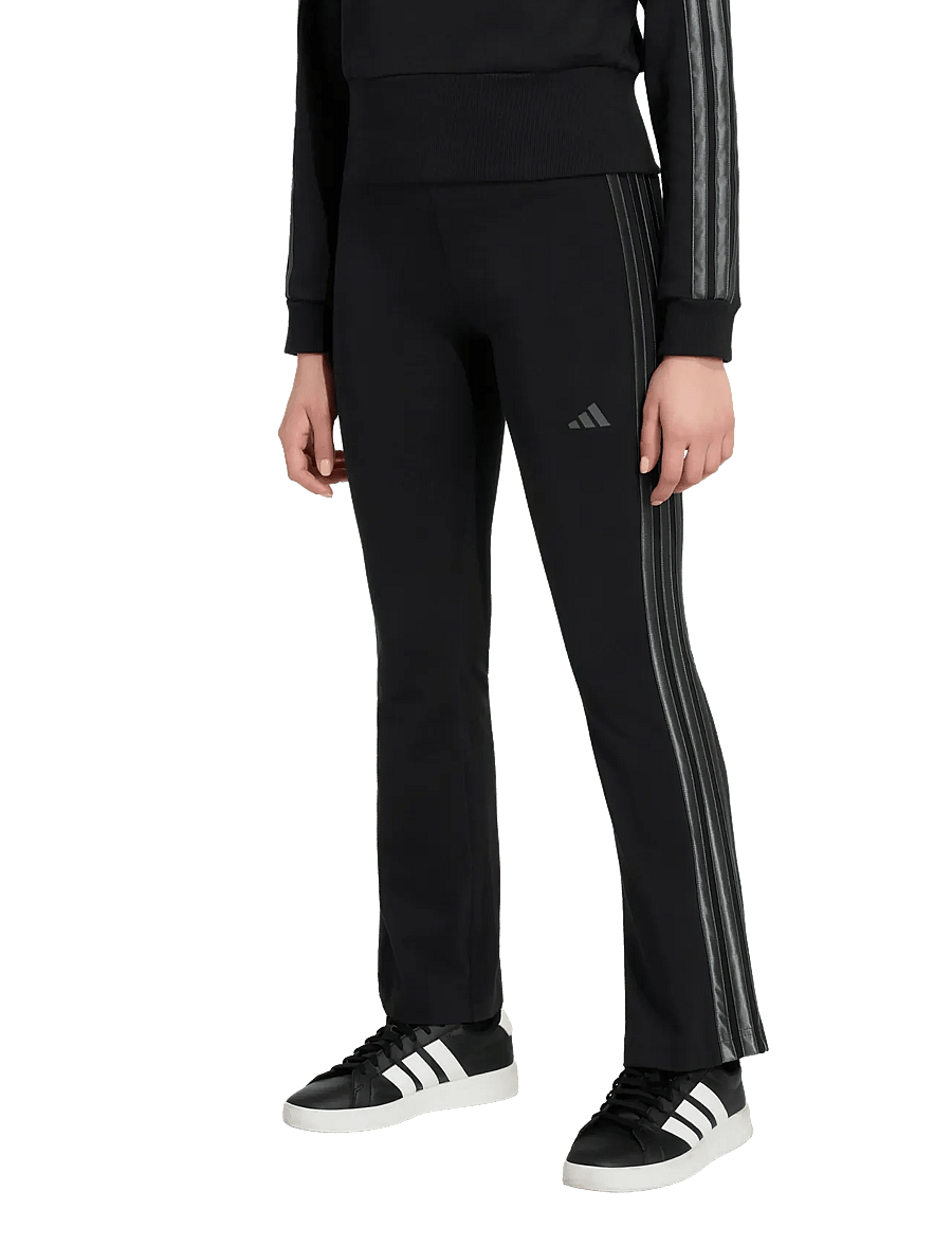 adidas Sportswear - JG SATIN FL LEG - sukkpüksid - black/gresix - 0