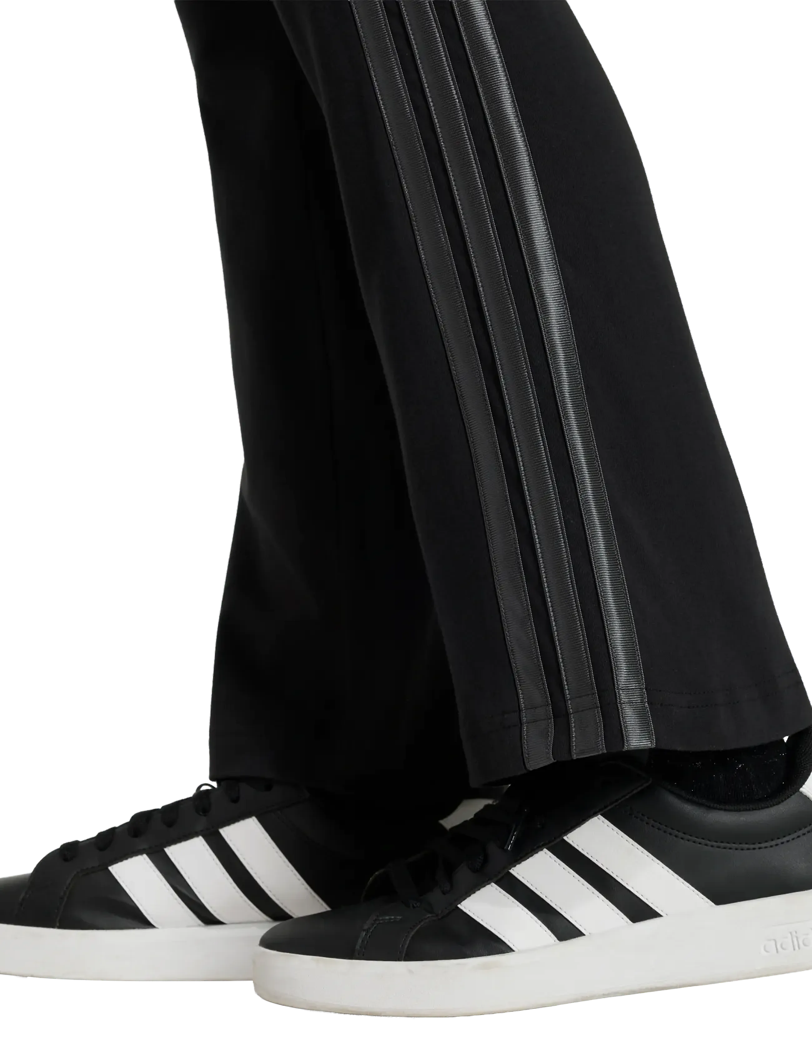 adidas Sportswear - JG SATIN FL LEG - black/gresix - 2