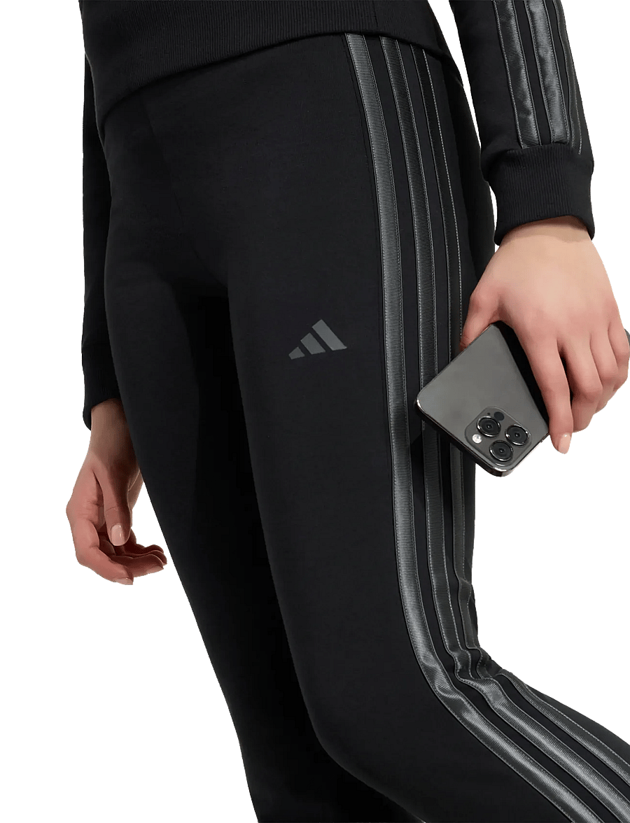 adidas Sportswear - JG SATIN FL LEG - sukkpüksid - black/gresix - 4