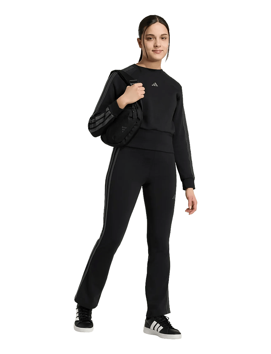 adidas Sportswear - JG SATIN FL LEG - sukkpüksid - black/gresix - 5