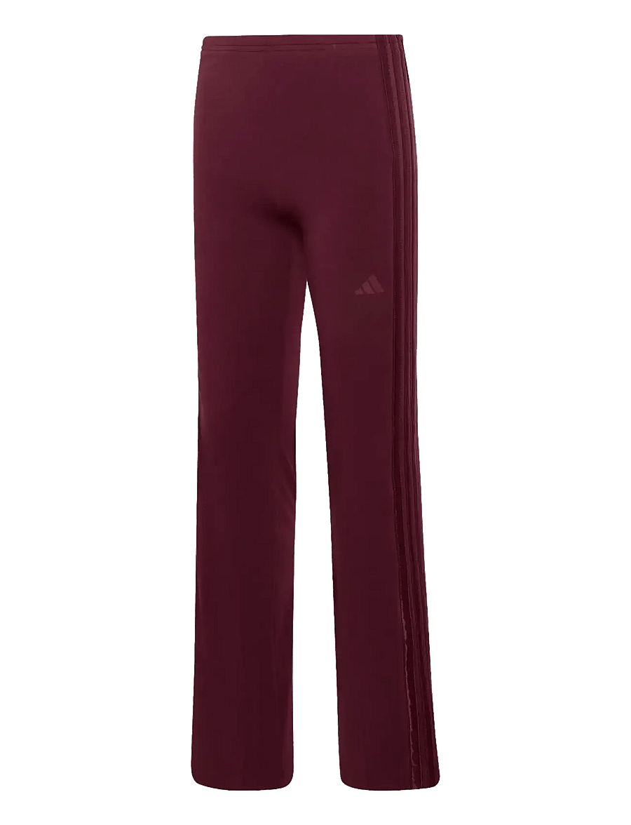 adidas Sportswear - JG SATIN FL LEG - strumpfhosen - maroon/maroon - 1