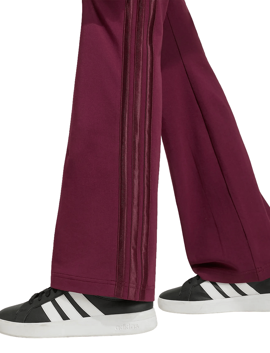 adidas Sportswear - JG SATIN FL LEG - strumpfhosen - maroon/maroon - 4